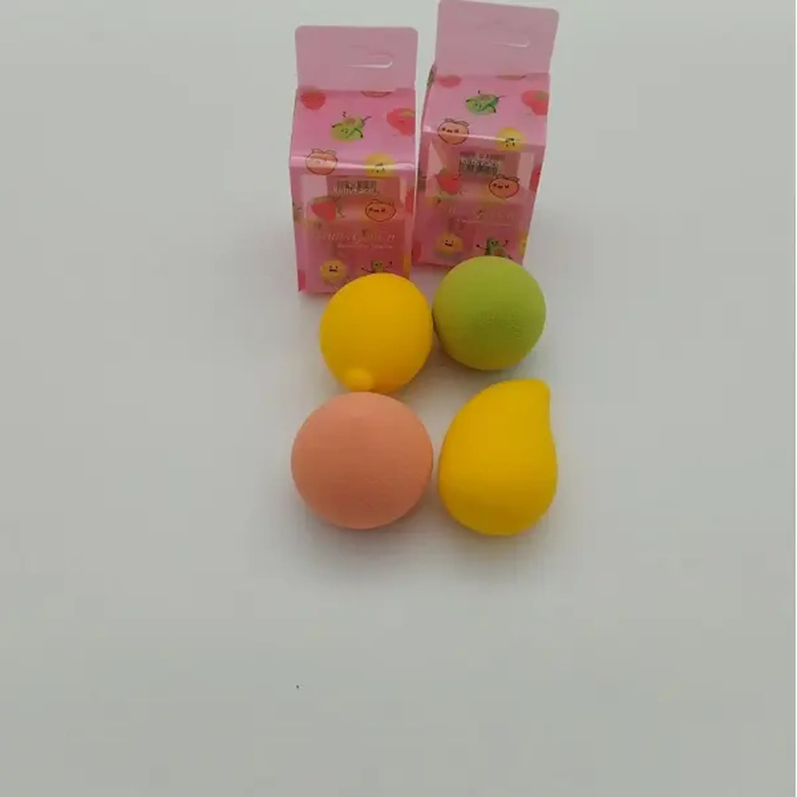 Burete cosmetic fructe multicolor (01-35)