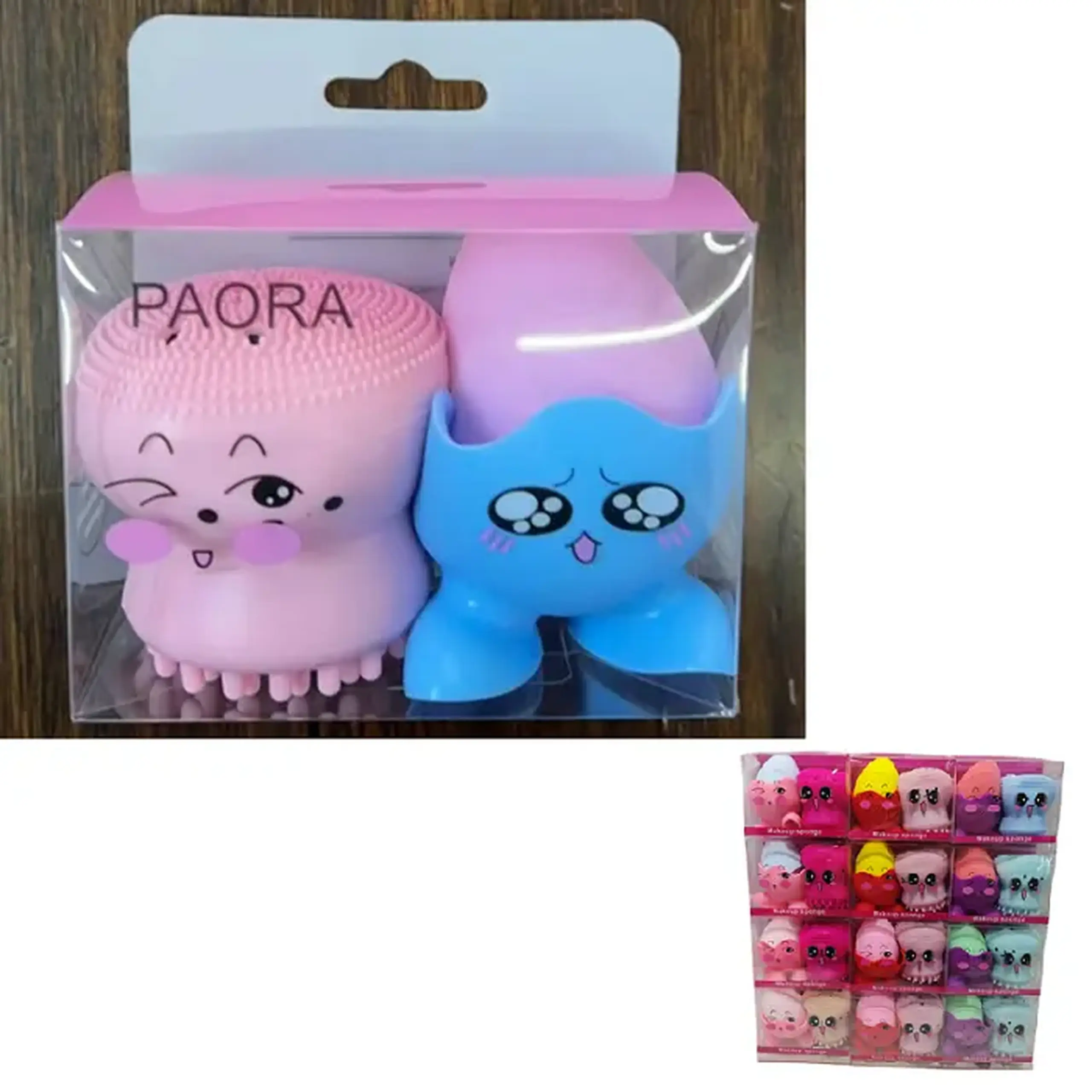 Set de burete pentru machiaj (2pcs)