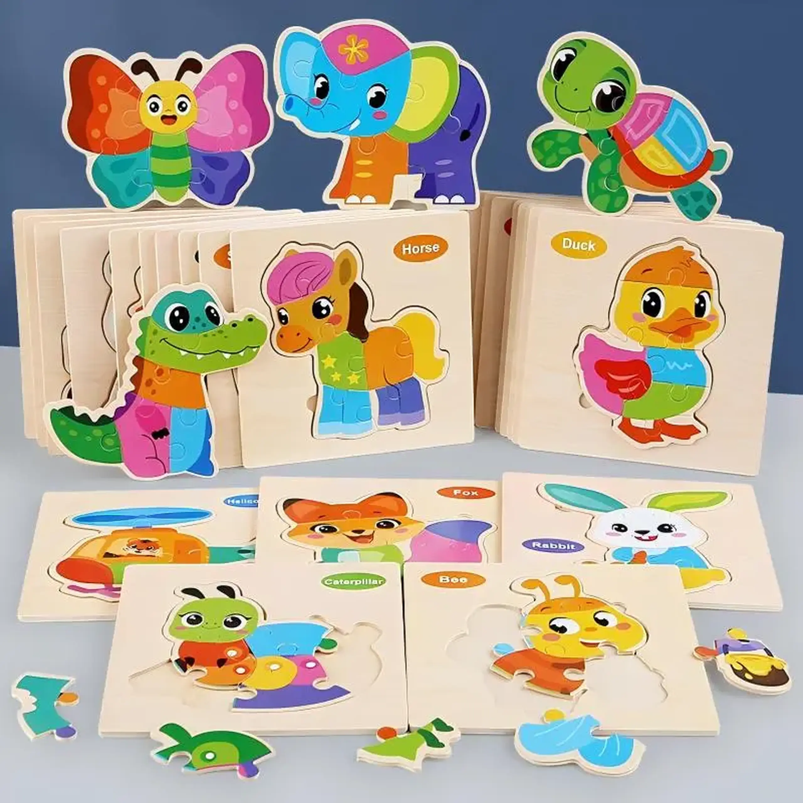 Puzzle din lemn