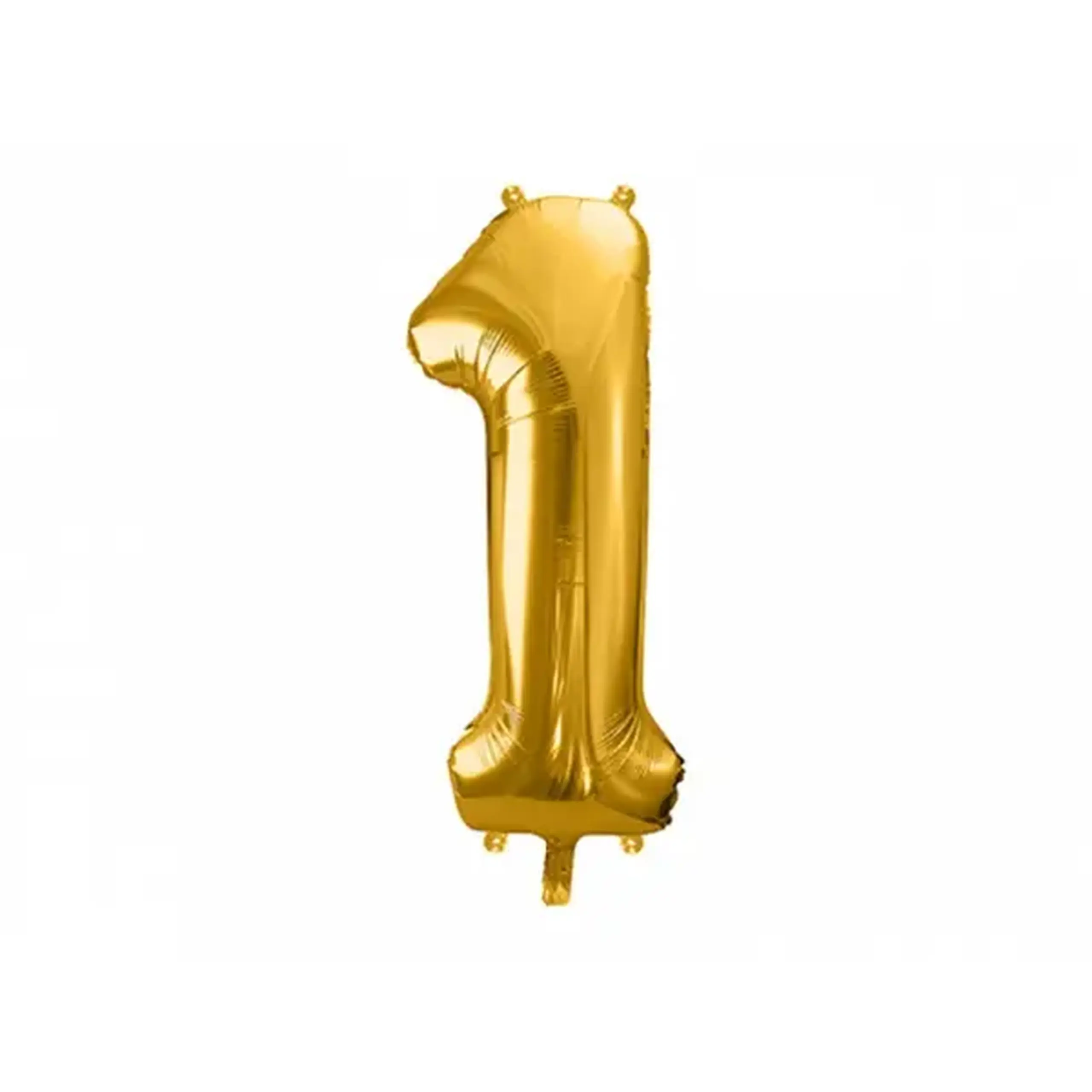 Balon auriu cifra 1