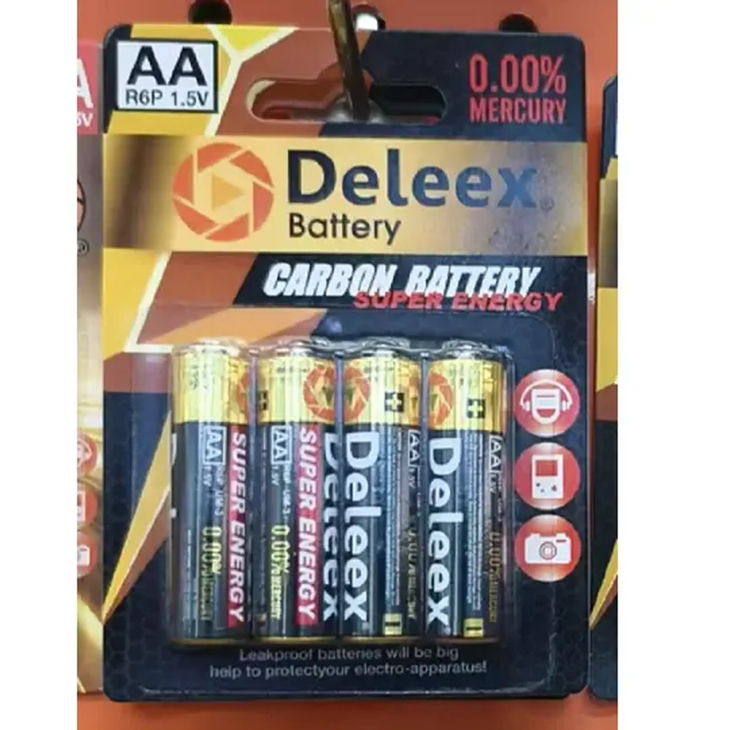 Set baterie carbon AA 4 pcs