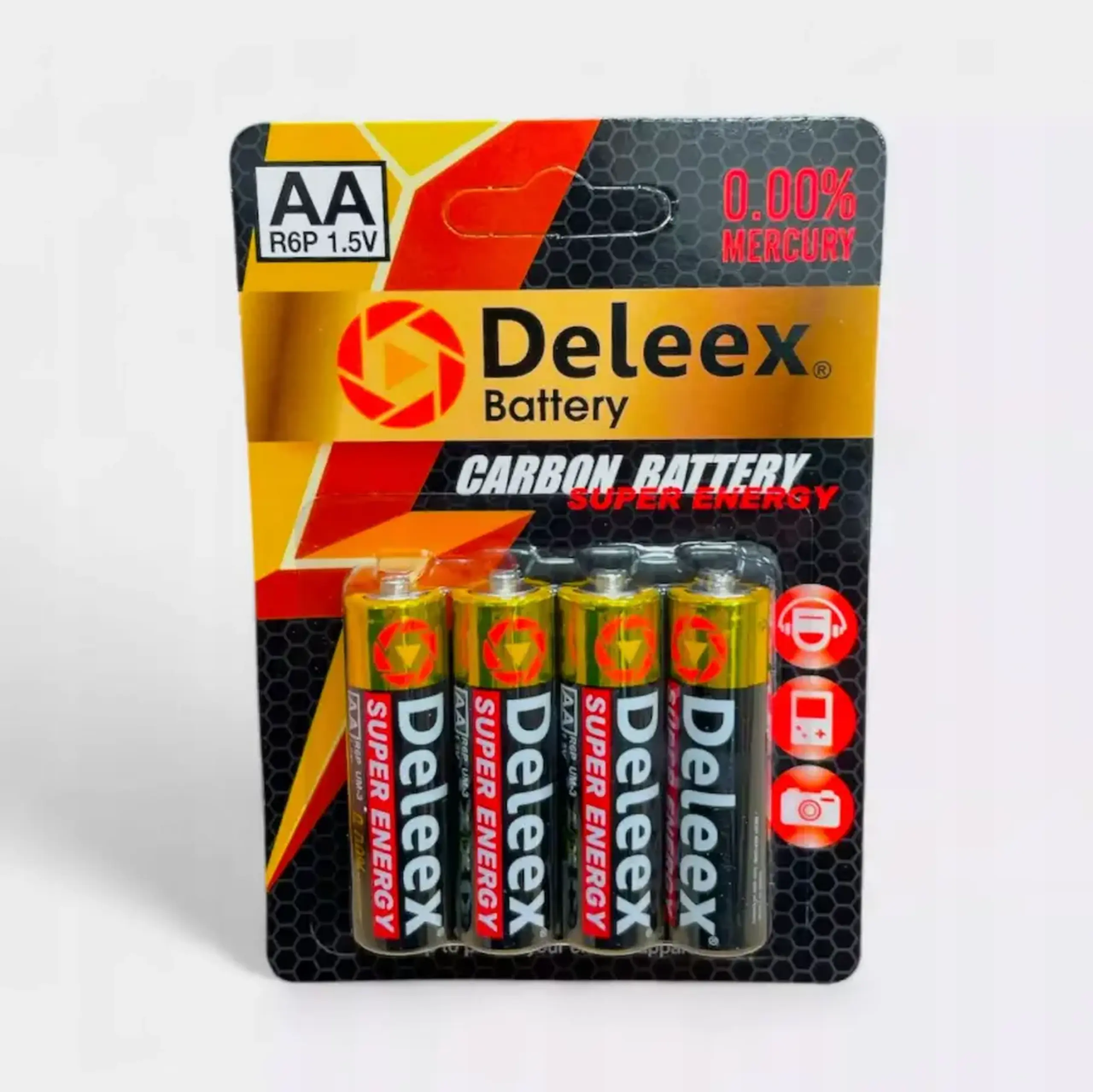 Set baterii AA carbon (4pcs)