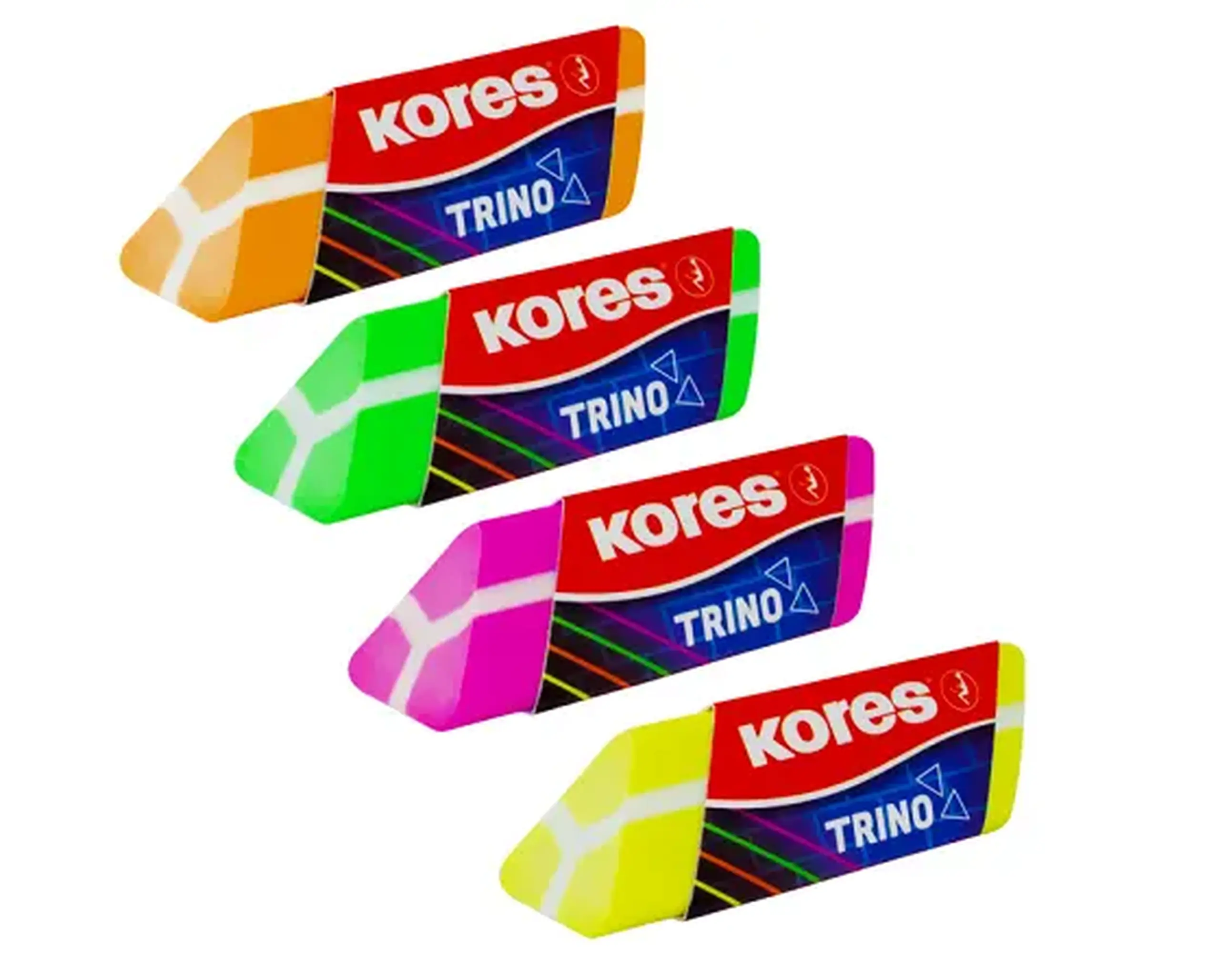 Radiera Kores Trino (color) 29 427
