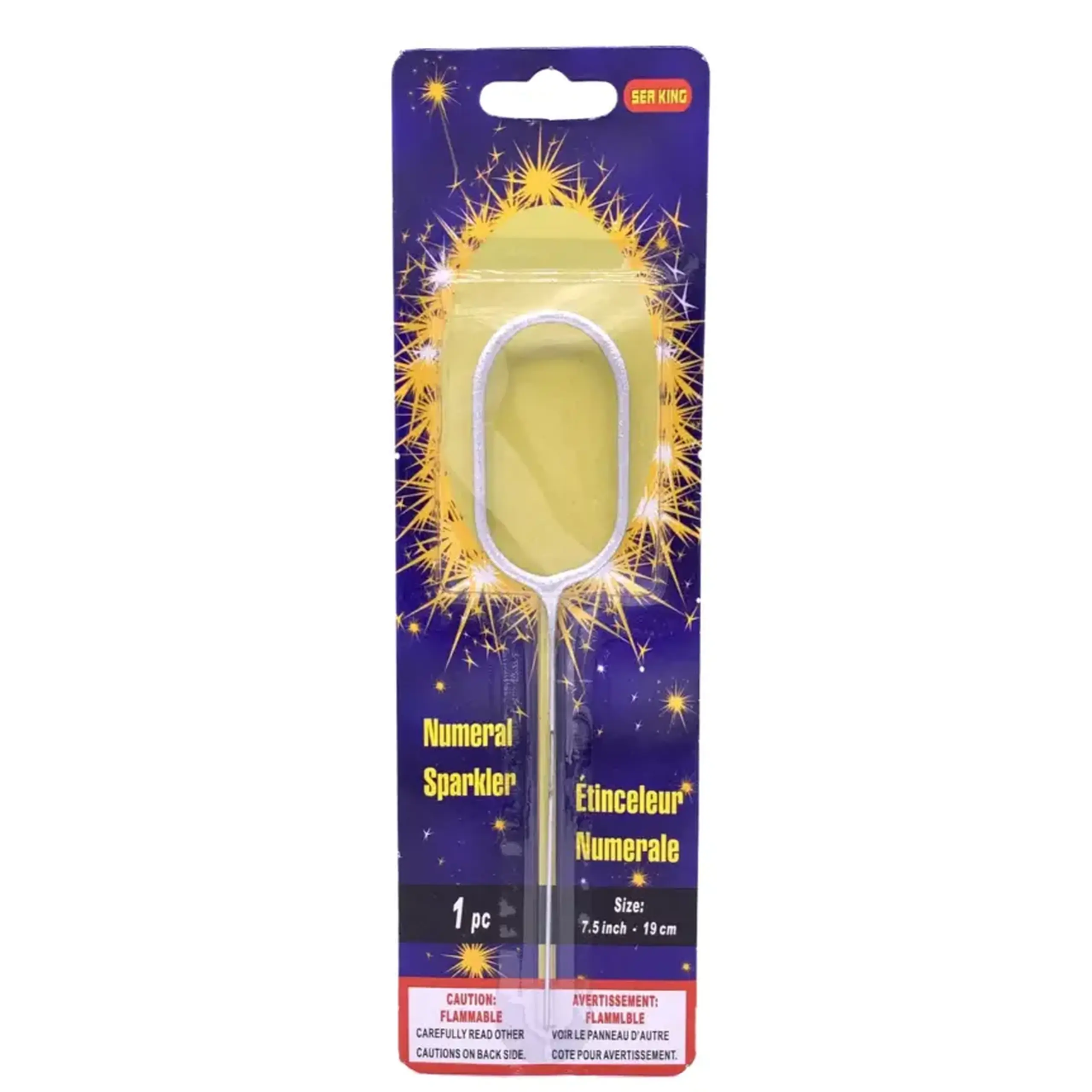Lumanare pentru tort Cifra 0 – 36 675