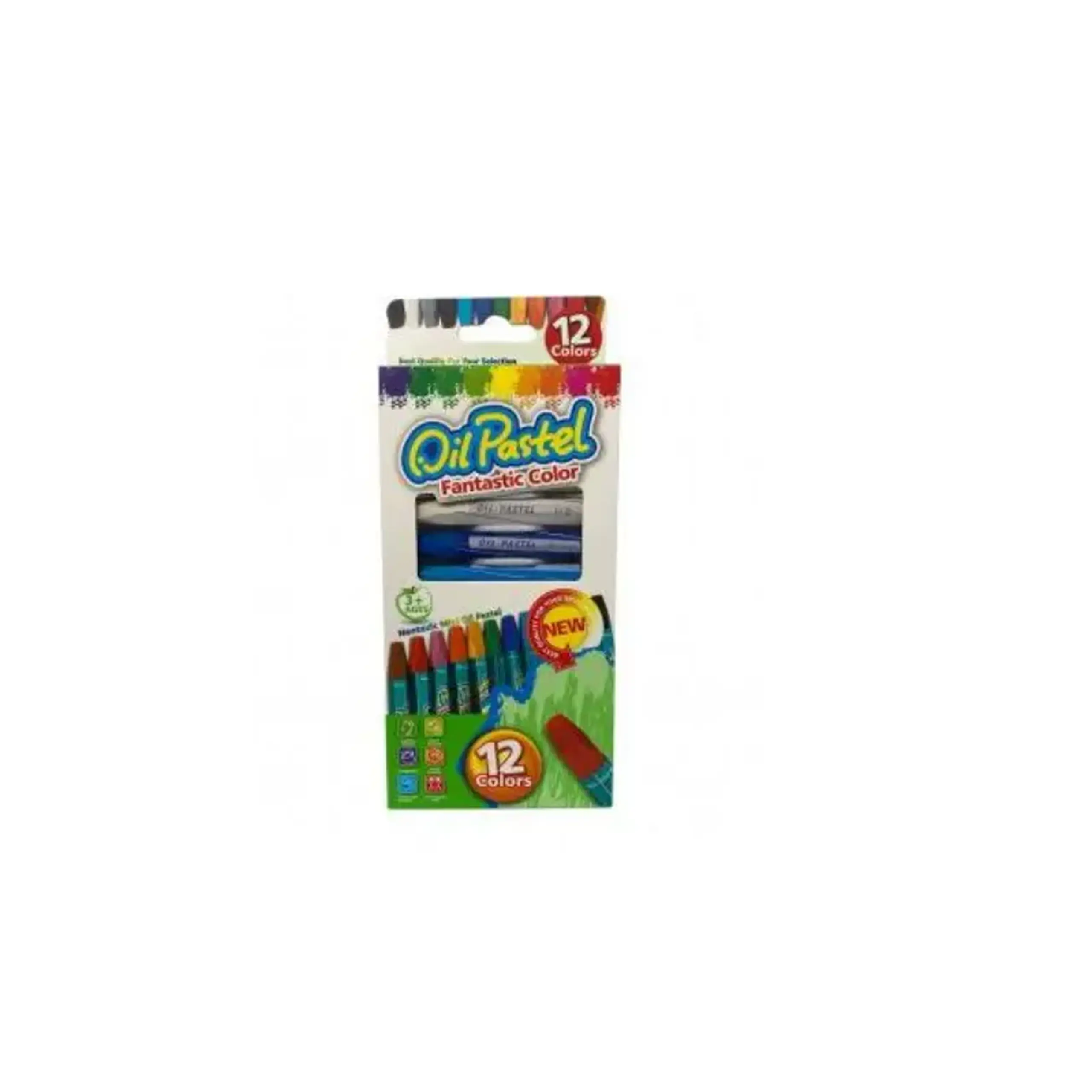 Creioane cerate 12 cul Oil Pastel