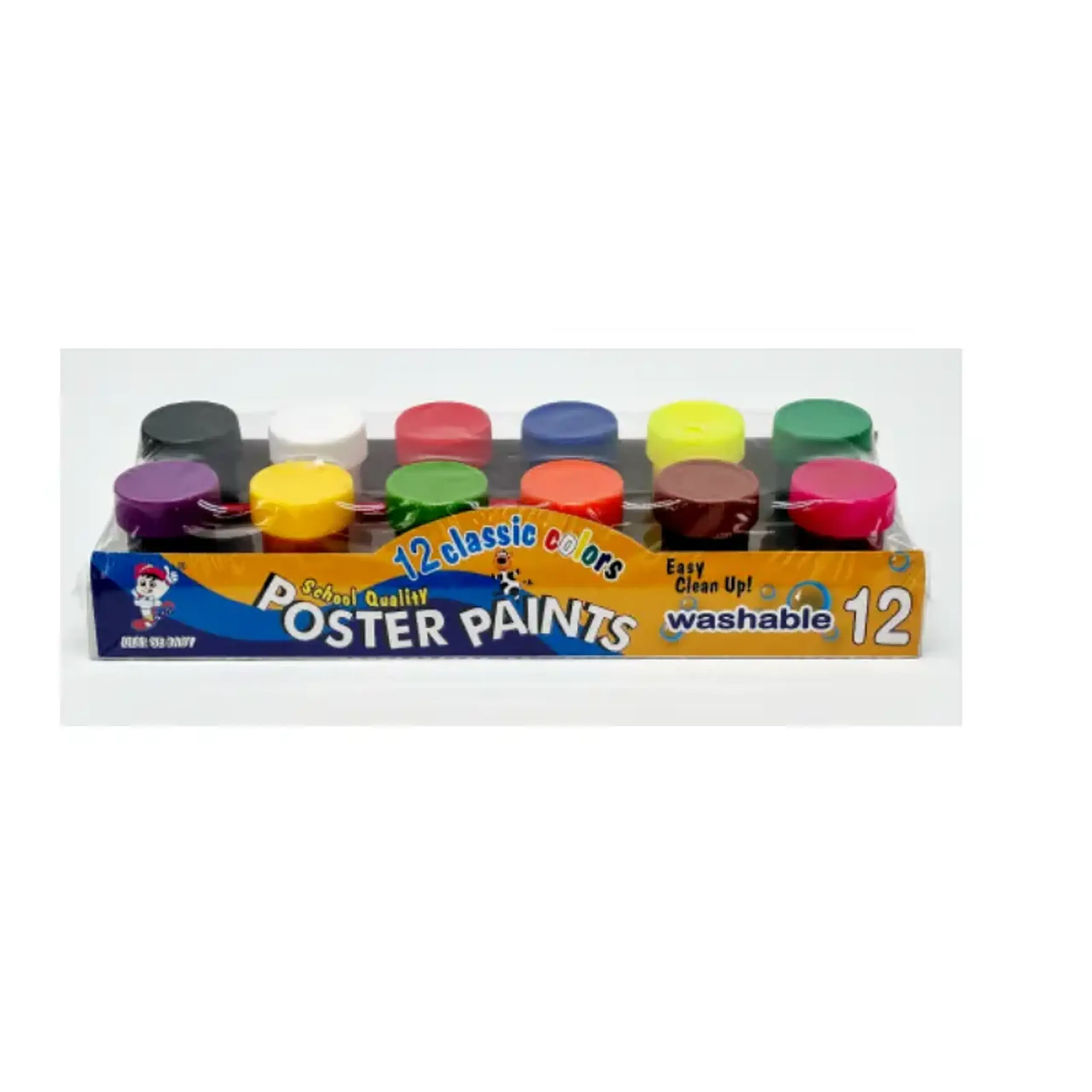Guas set 12cul*20 ml cu pensula (pe suport) ML1-4