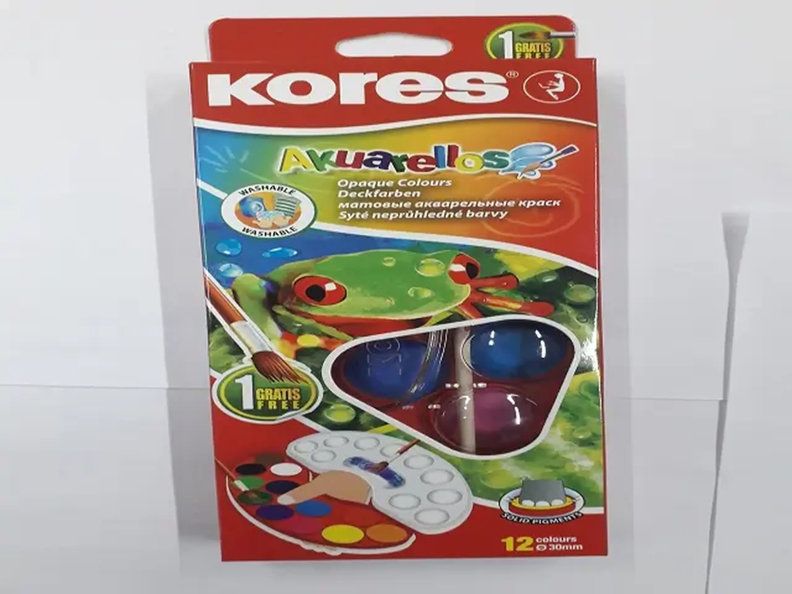 Acuarela Kores 12 cul (cu pensula) 25 294