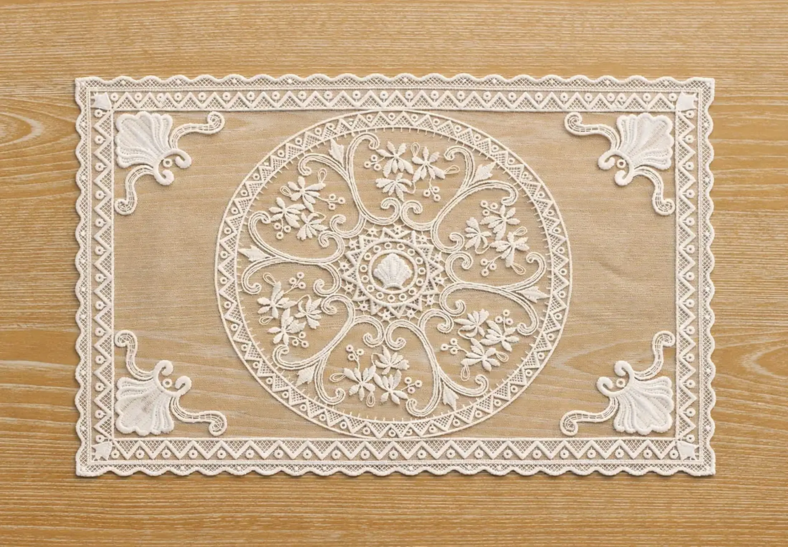Șervețel de servire, Lace Rosette, 30*45cm