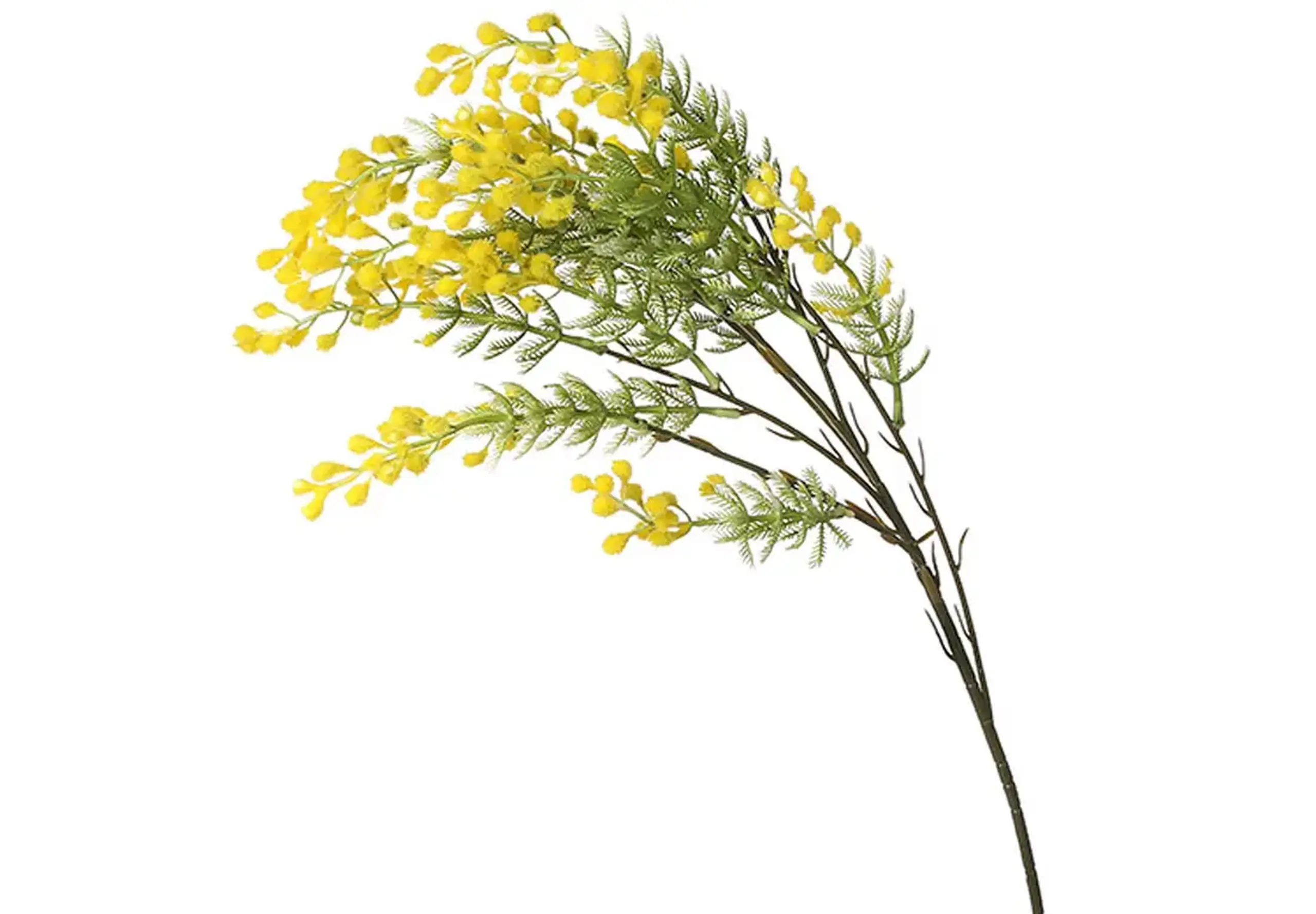 Crenguță decorativă de Mimoză, 67cm