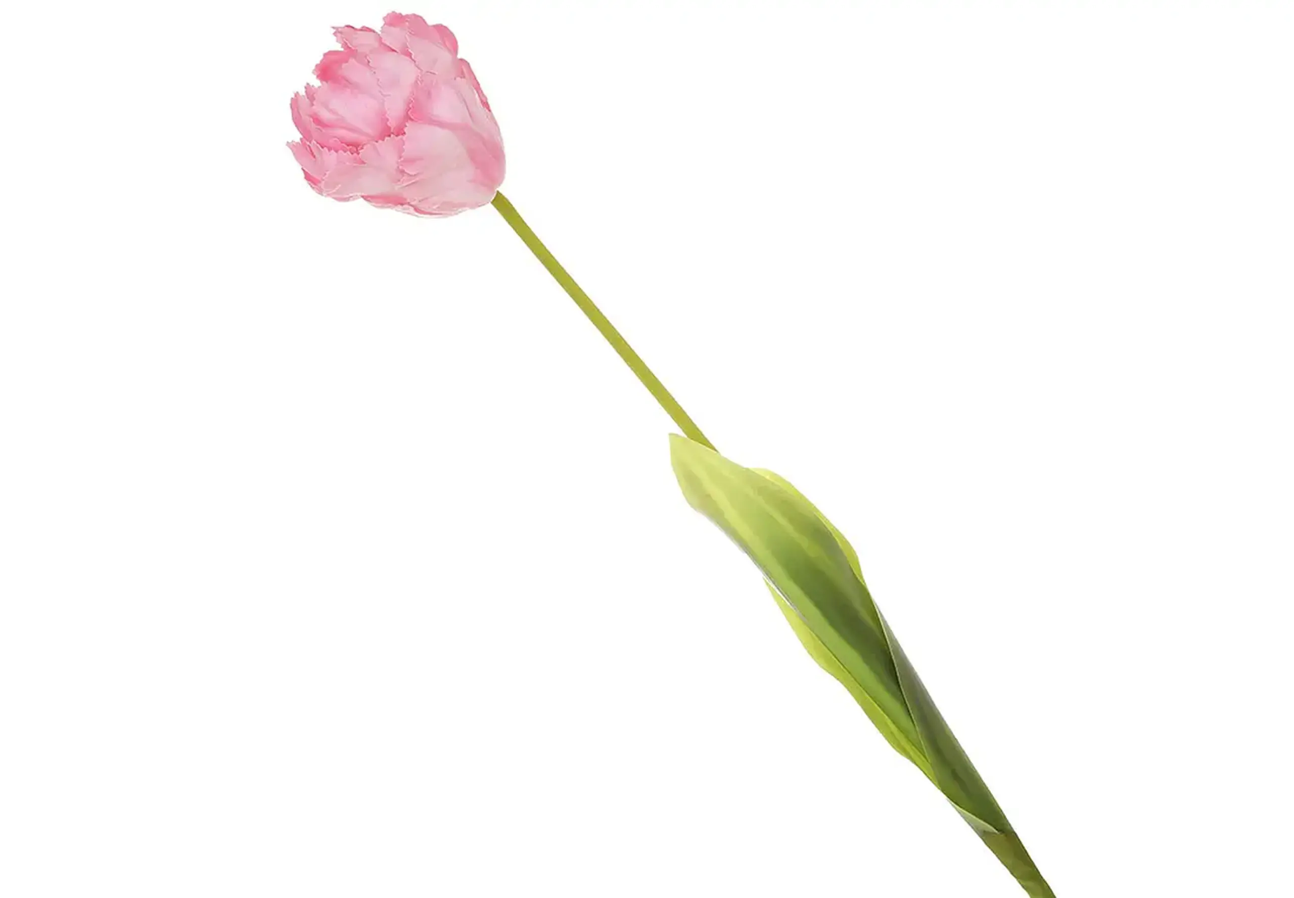 Lalea decorativă roz deschis70cm