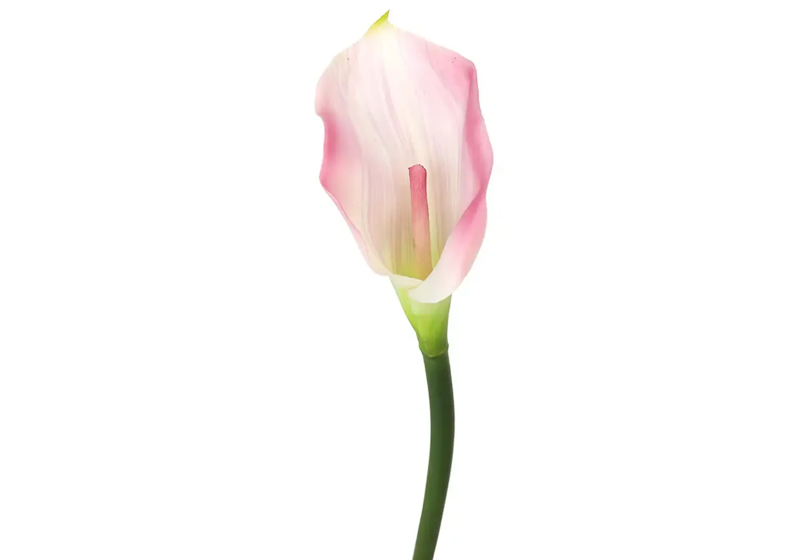 Floare decorativă de Calla roz, 30cm