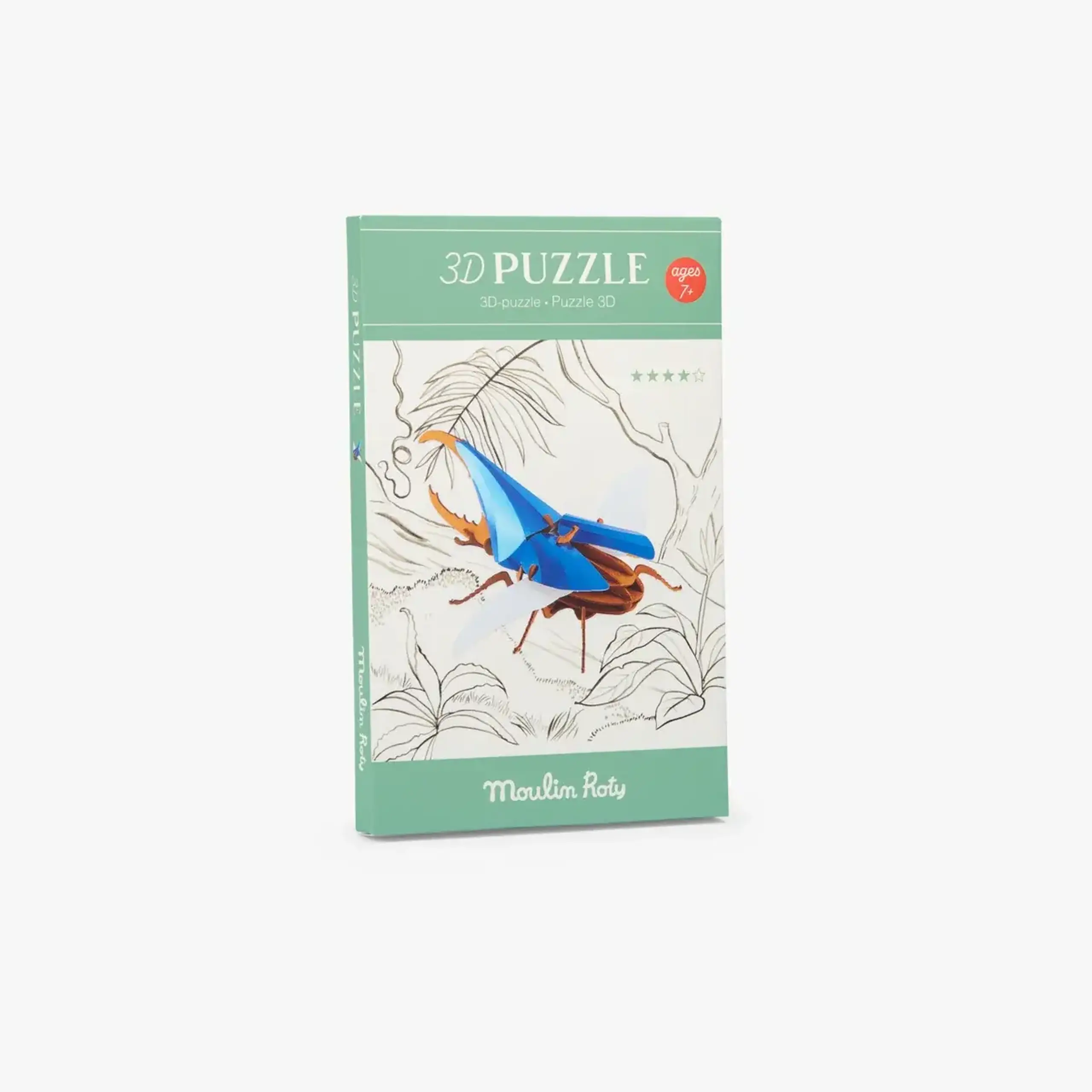 Puzzle 3D Gândacul Hercule — Moulin Roty