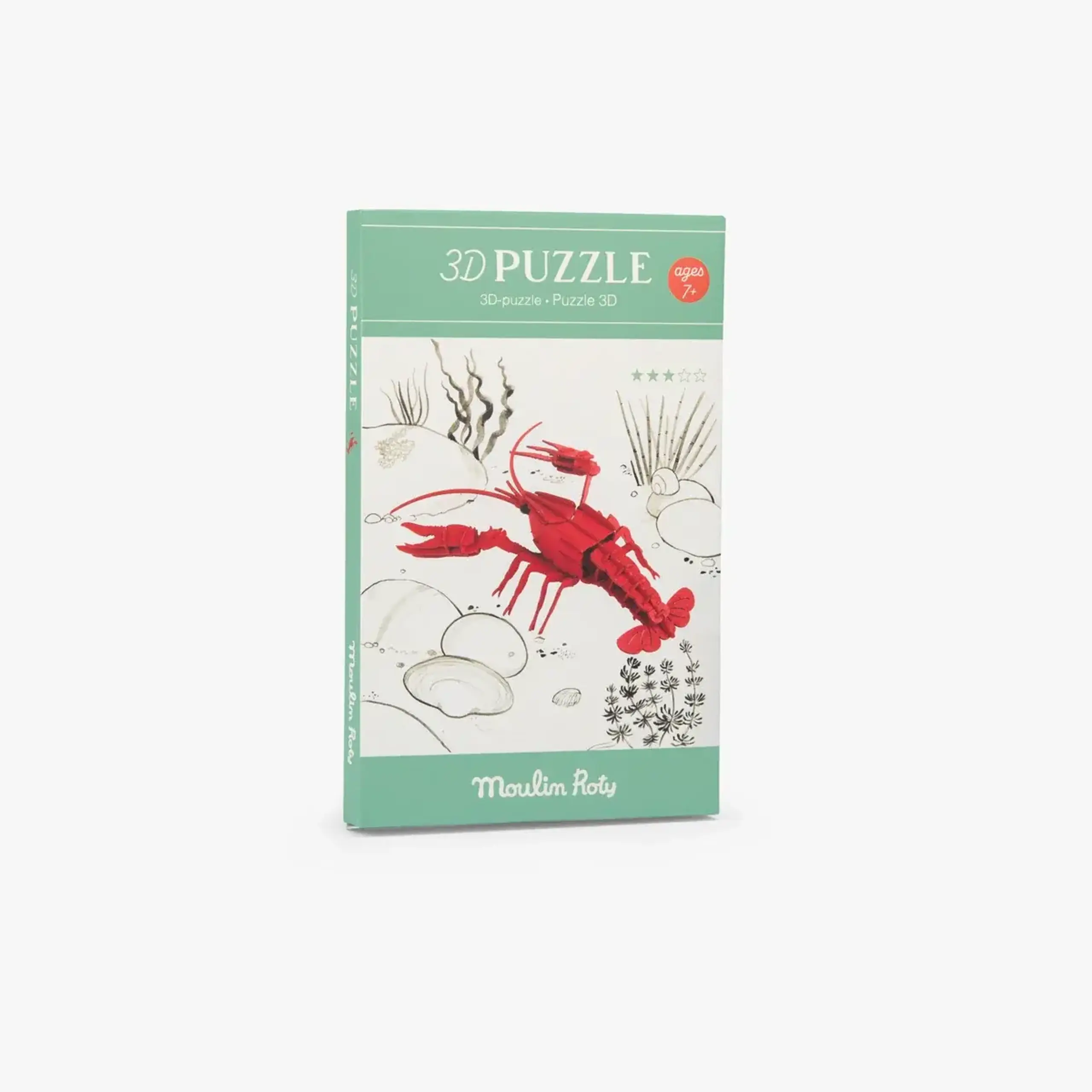 Puzzle 3D Rac de râu — Moulin Roty
