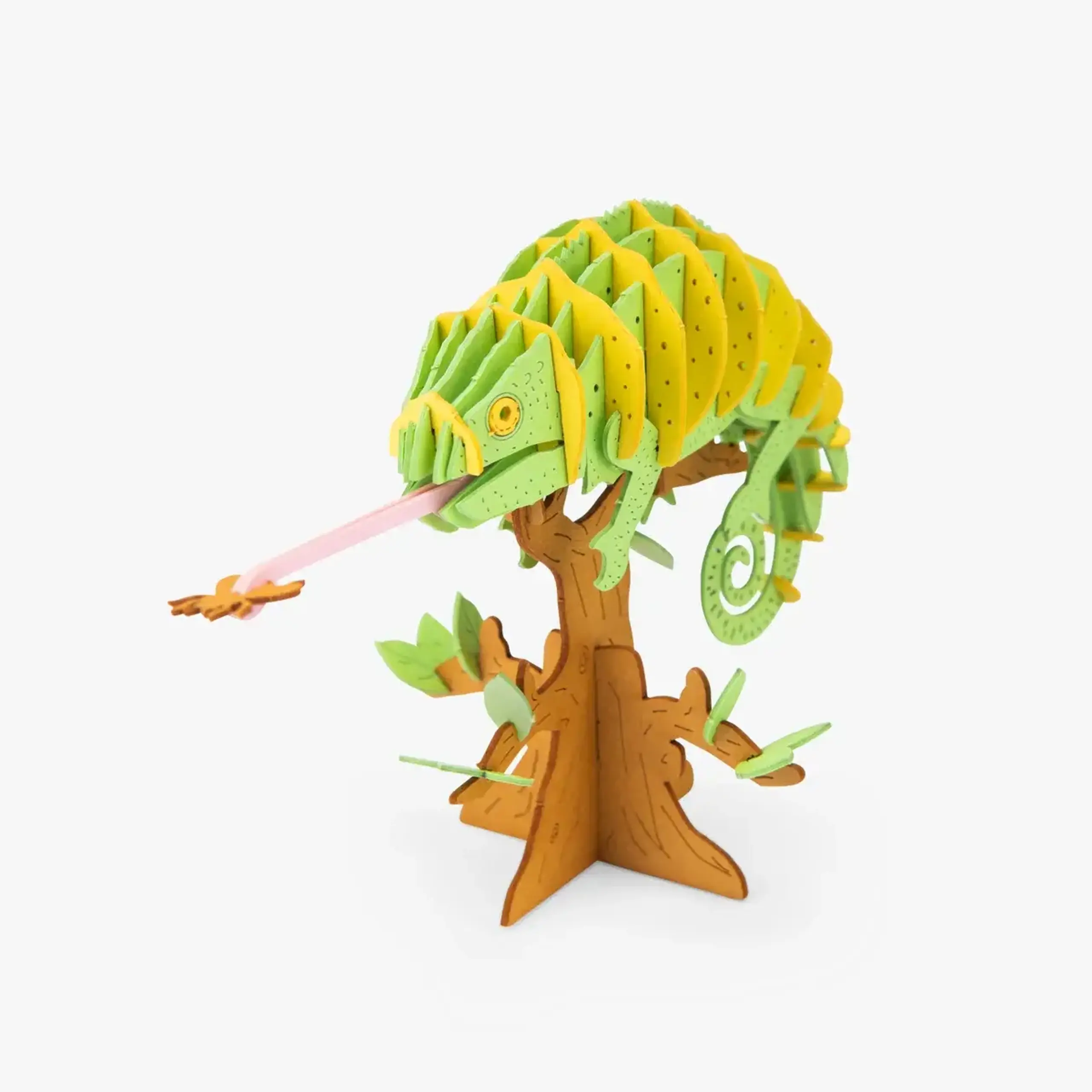 Puzzle 3D Cameleon — Moulin Roty