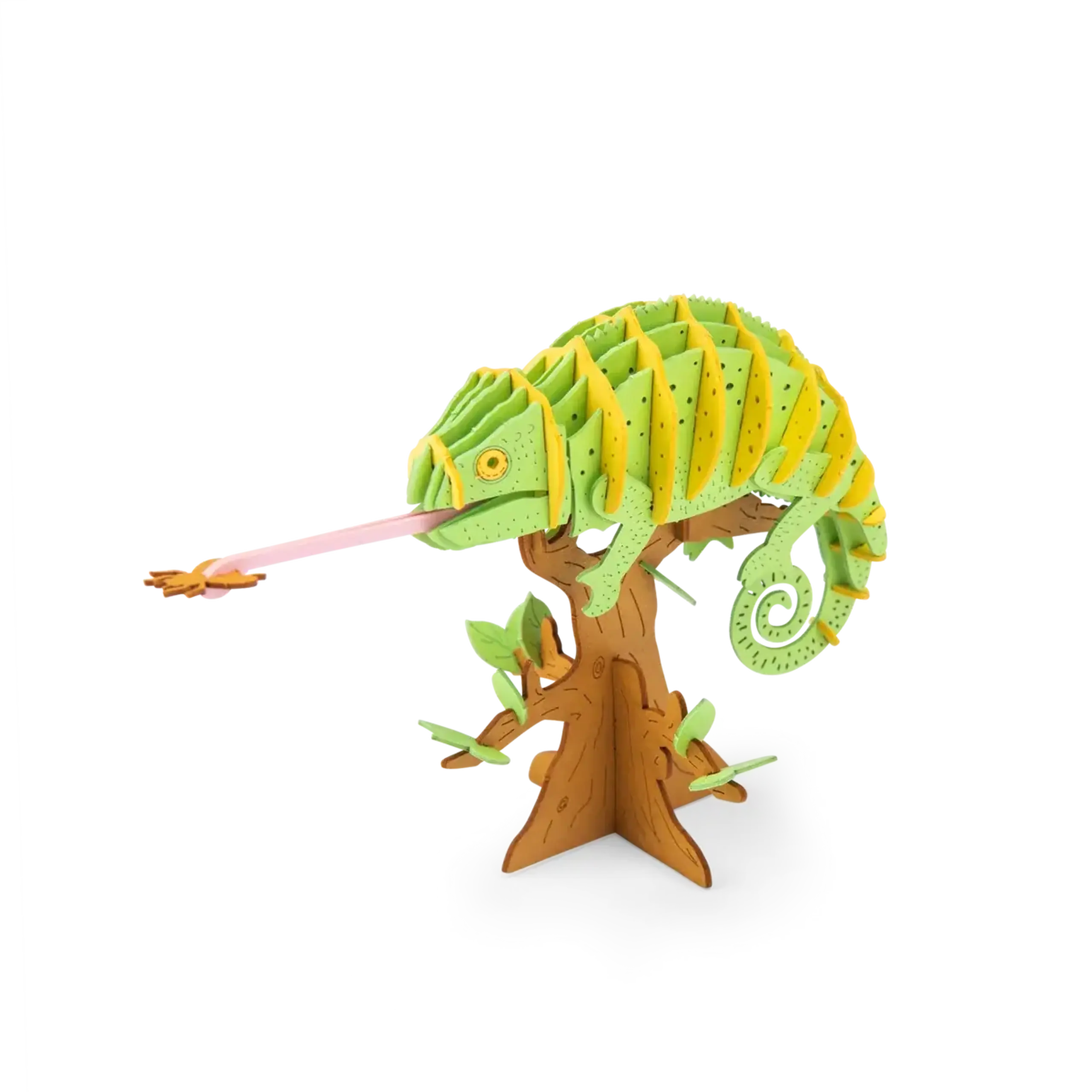 Puzzle 3D Cameleon — Moulin Roty