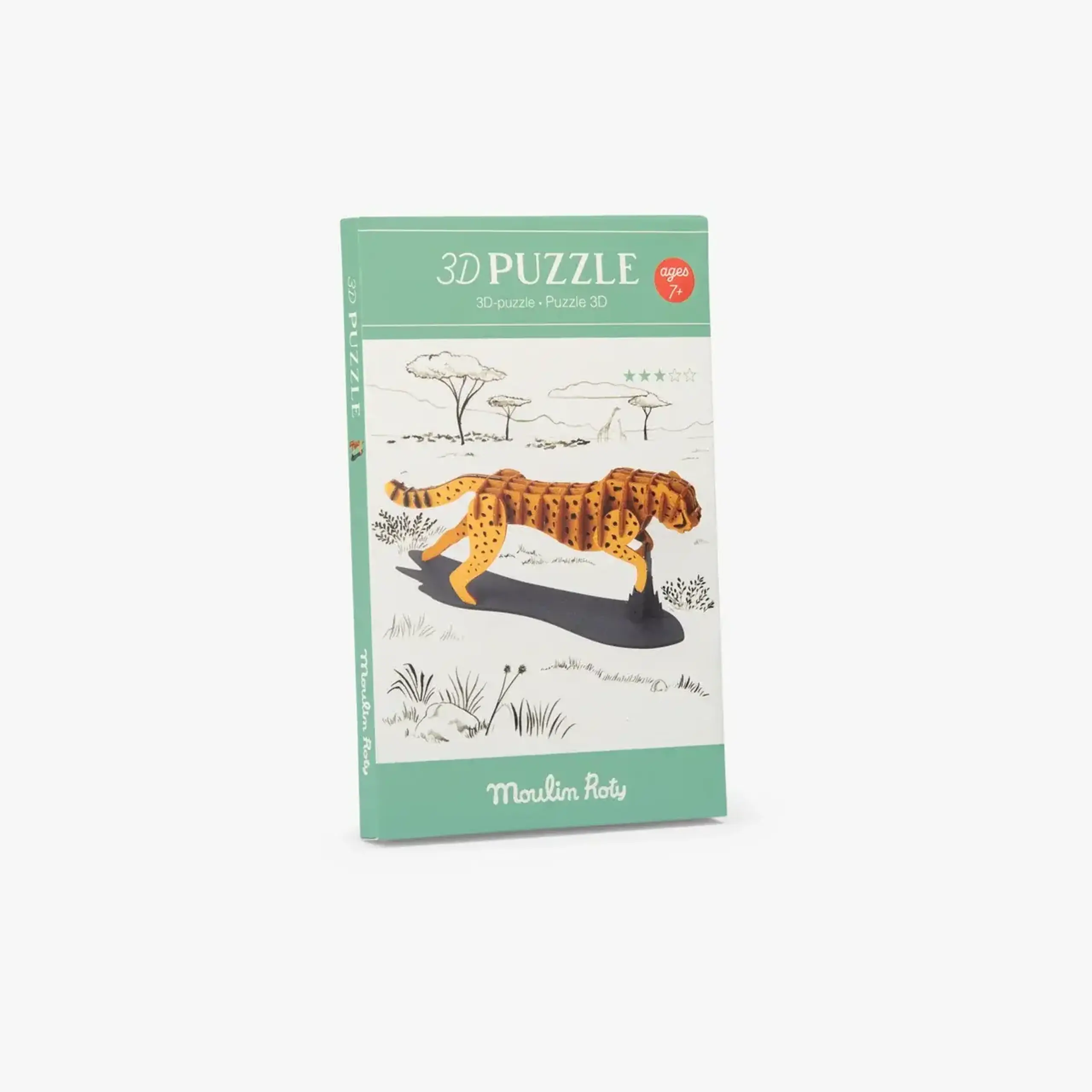 Puzzle 3D Ghepard — Moulin Roty