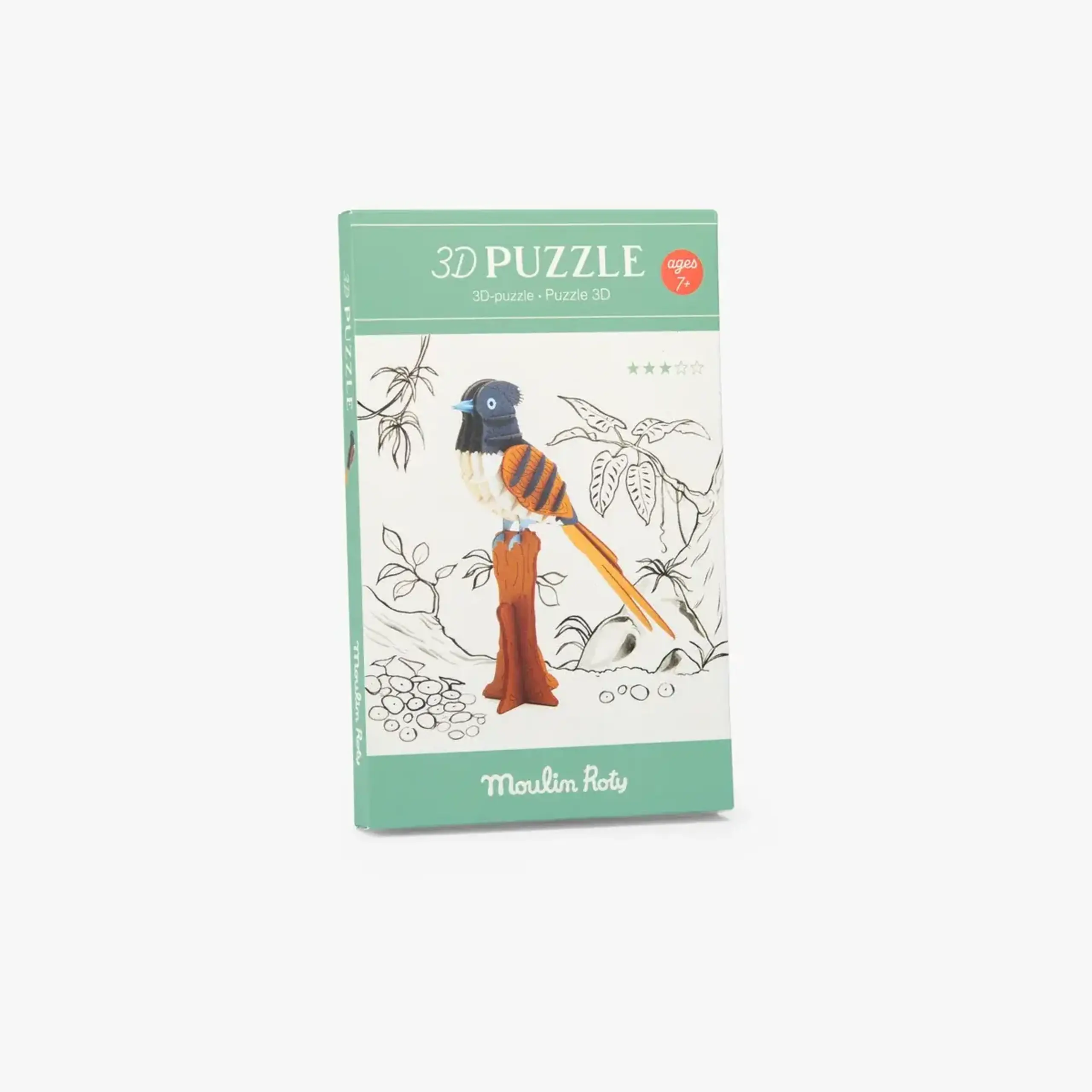 Puzzle 3D Pasărea paradisului — Moulin Roty