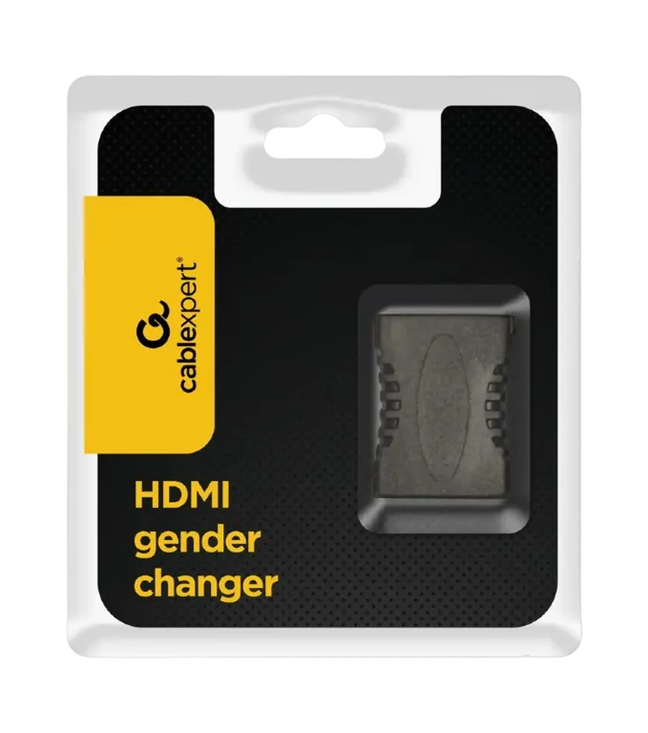 Adaptor Cablexpert A-HDMI-FF, HDMI (F) - HDMI (F), Gri
