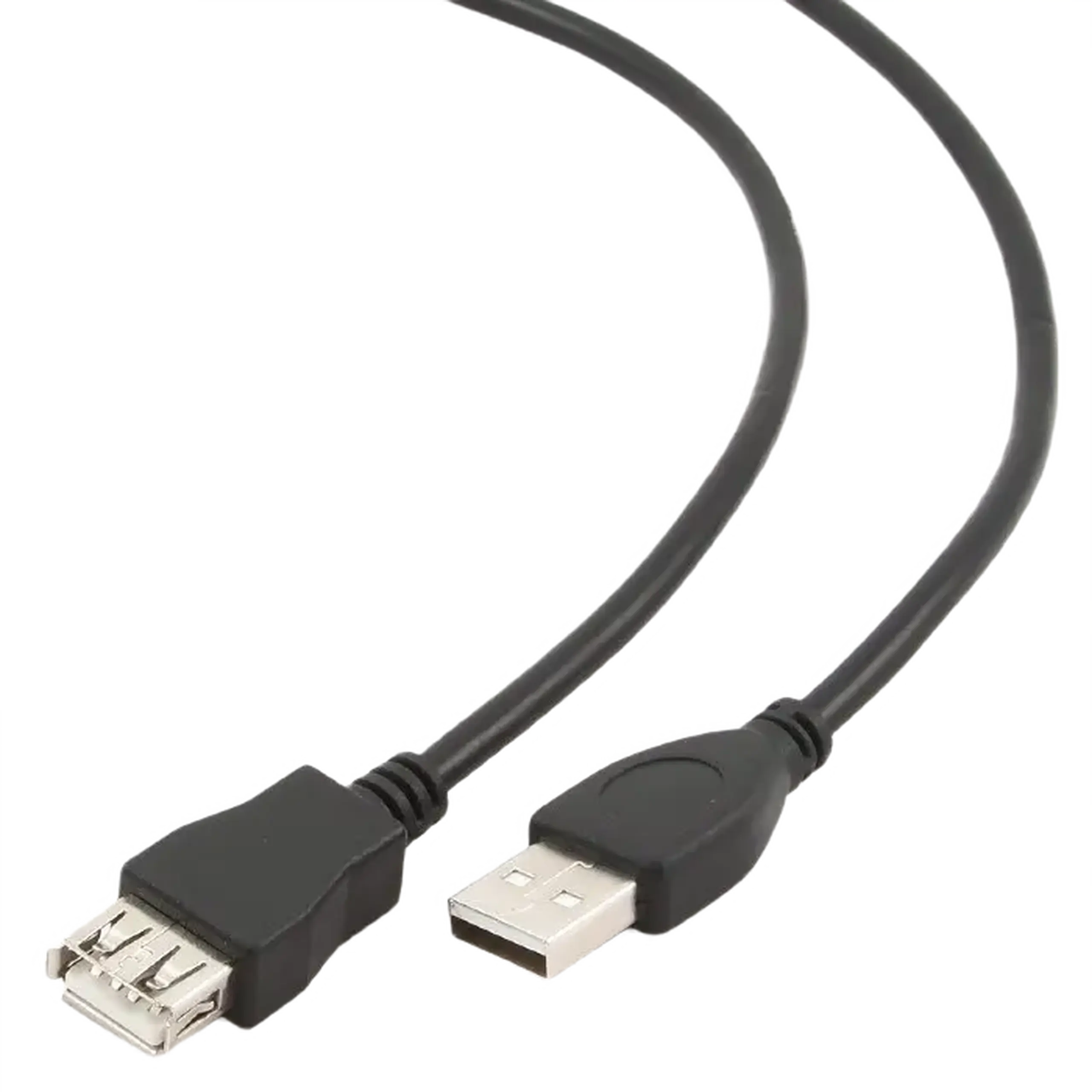 Cablu prelungitor Cablexpert CCP-USB2-AMAF-6, USB Type-A (M)/USB Type-A (F), 1,8m, Negru
