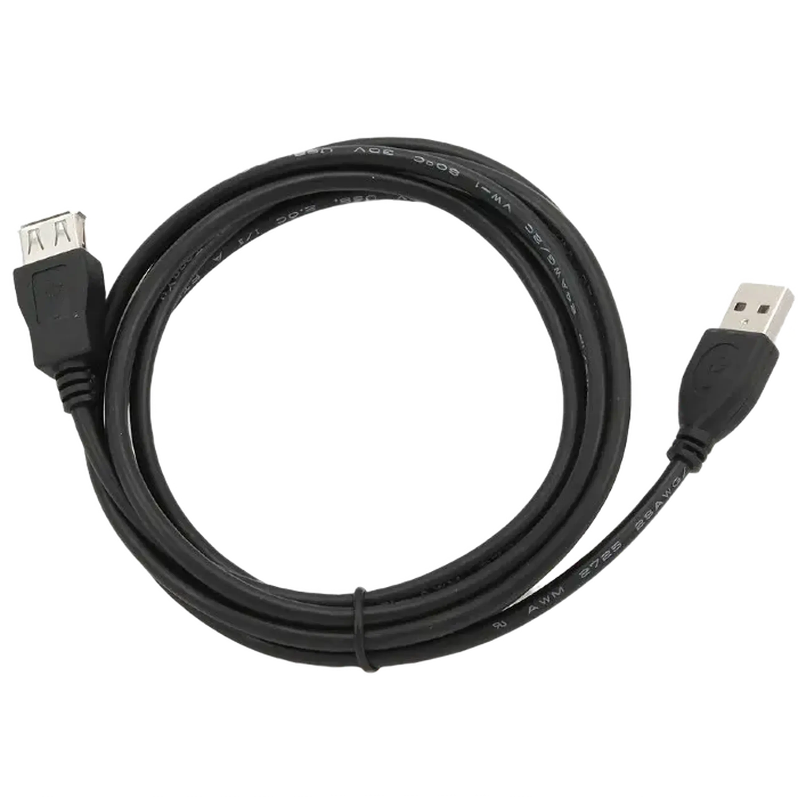 Cablu prelungitor Cablexpert CCP-USB2-AMAF-6, USB Type-A (M)/USB Type-A (F), 1,8m, Negru