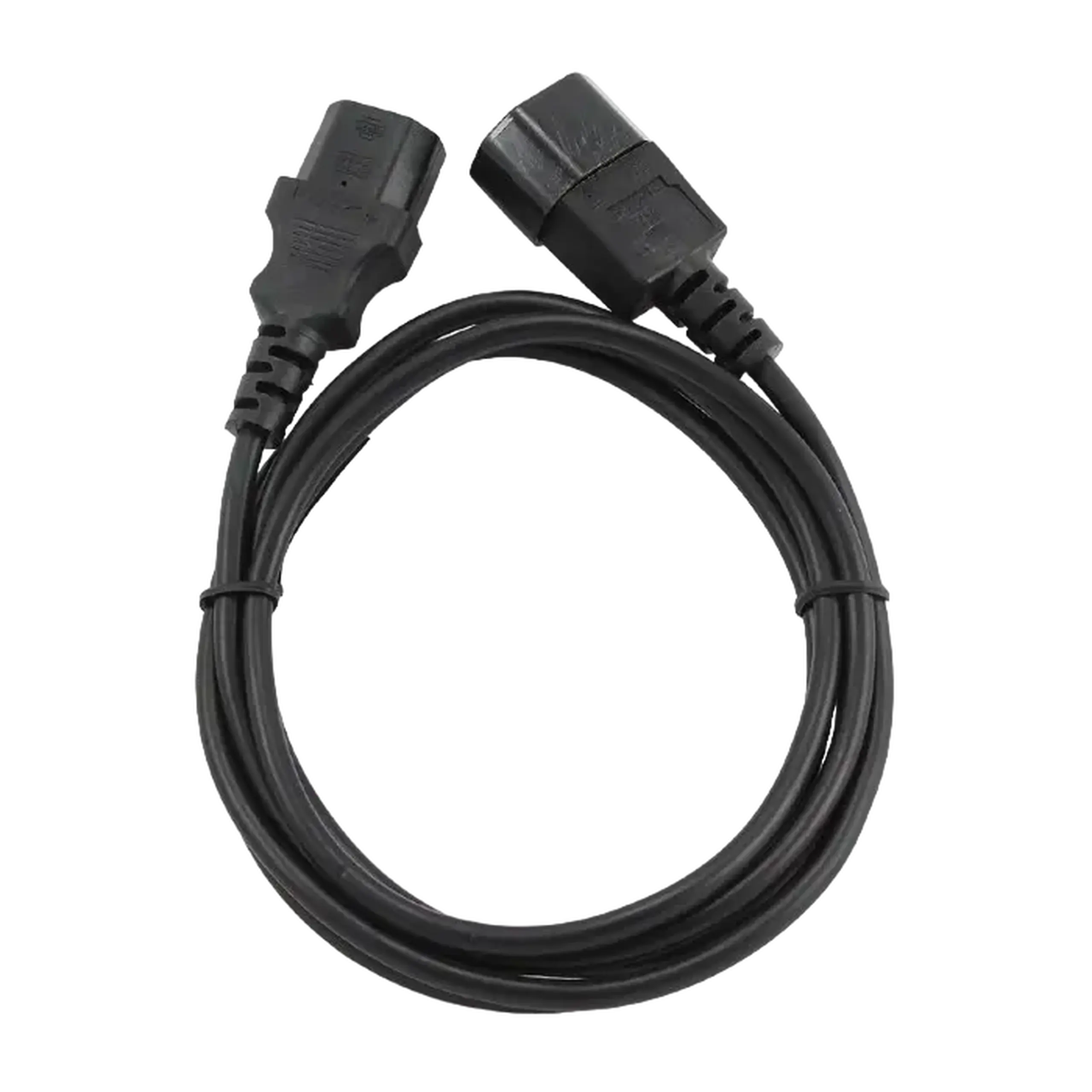 Cablu de alimentare Cablexpert Extins PC-189, 1.8 m, Negru