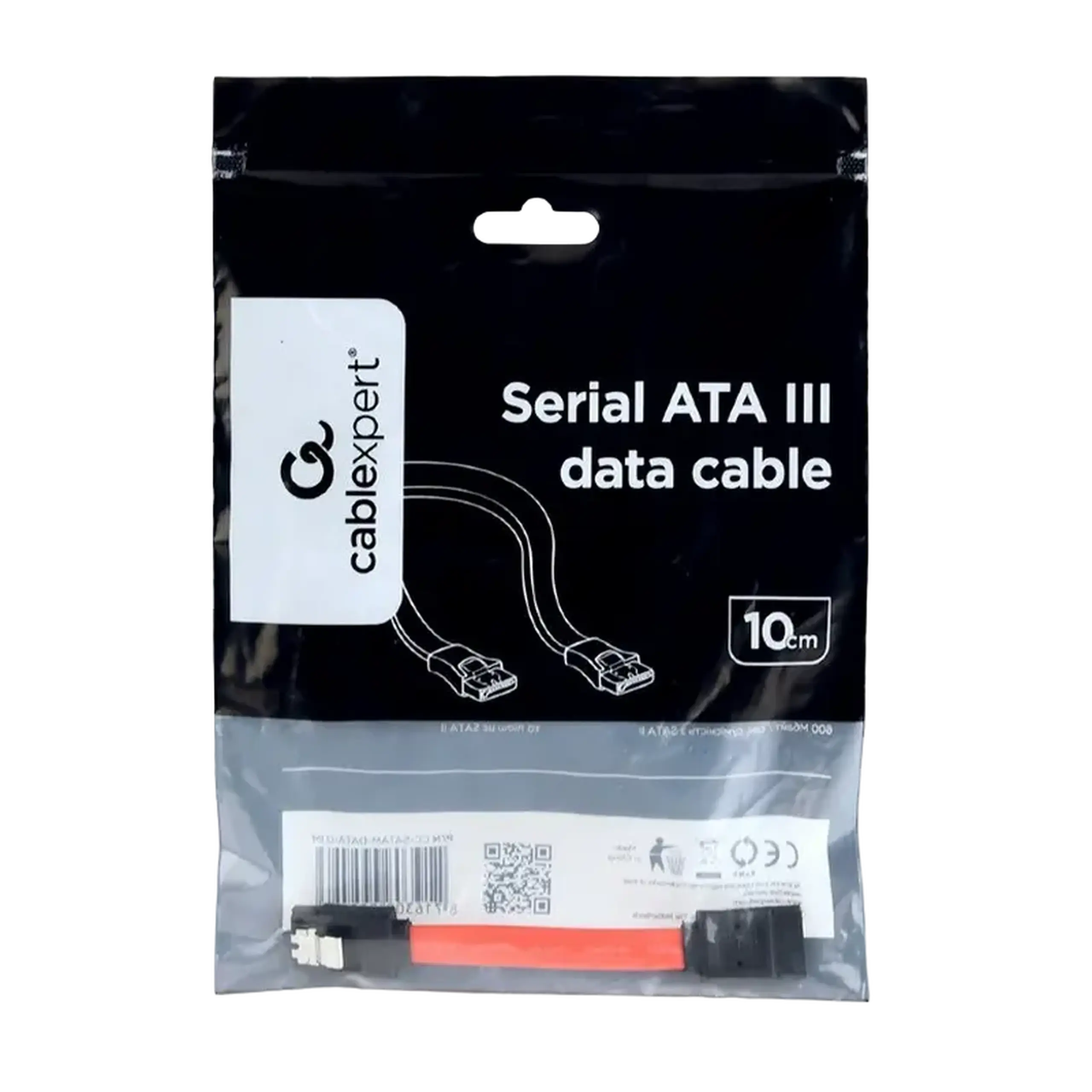 Cablu SATA Cablexpert CC-SATAM-DATA-0.5M, Roșu