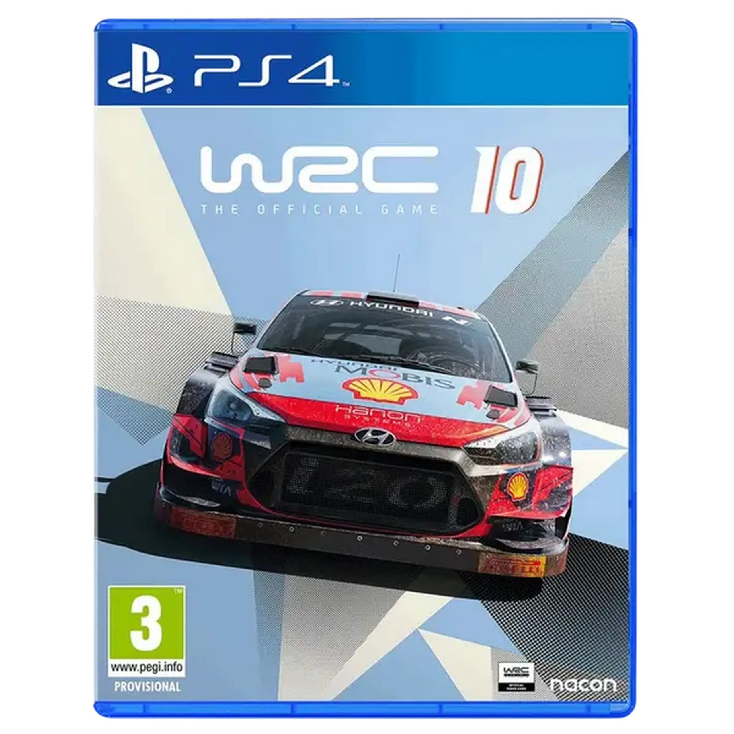 Nacon WRC 10 - The Official Game, Curse și zbor, PlayStation 4, Disc
