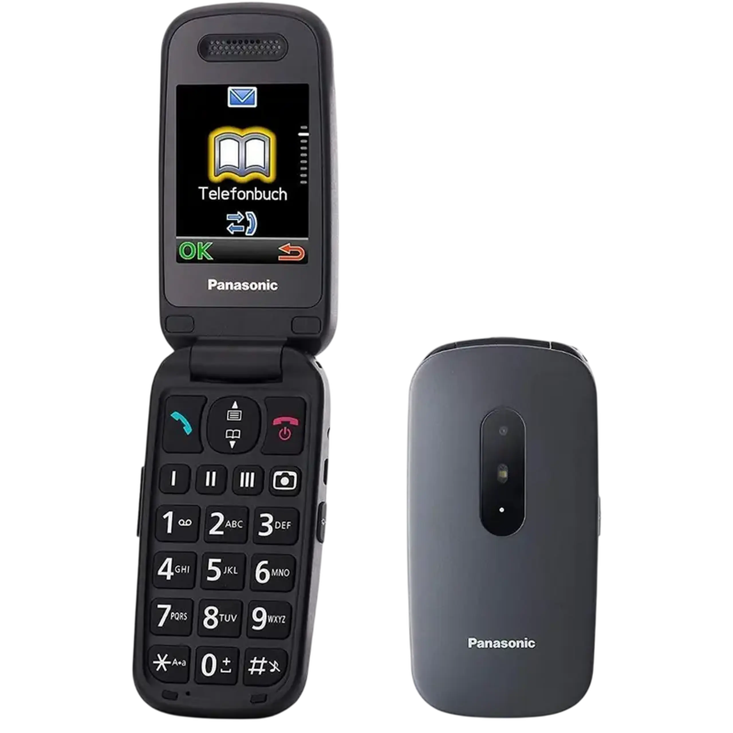 Telefon mobil Panasonic KX-TU446, Gri