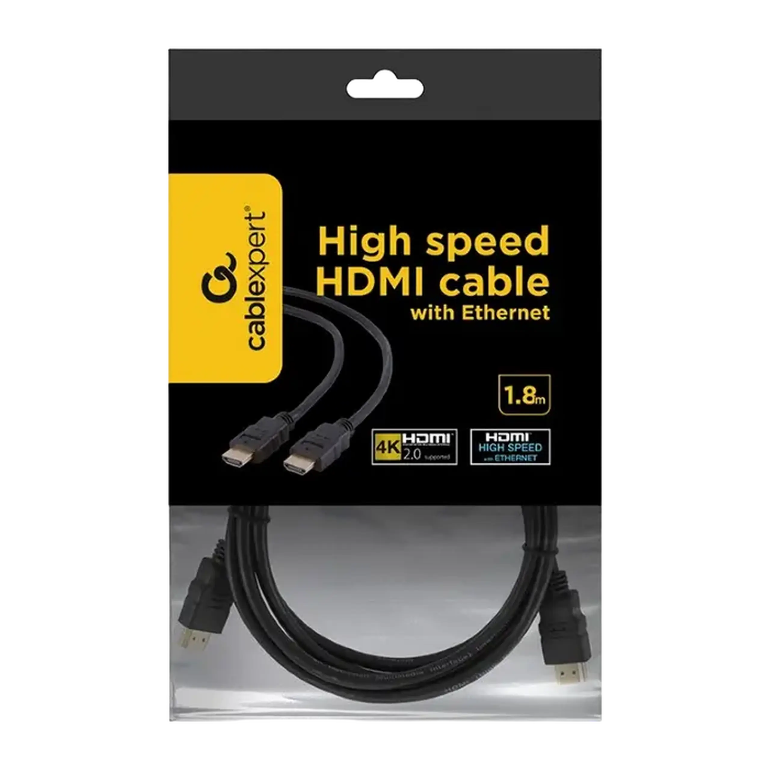 Gembird CC-HDMI4-6, HDMI (M) - HDMI (M), 1,8m, Negru