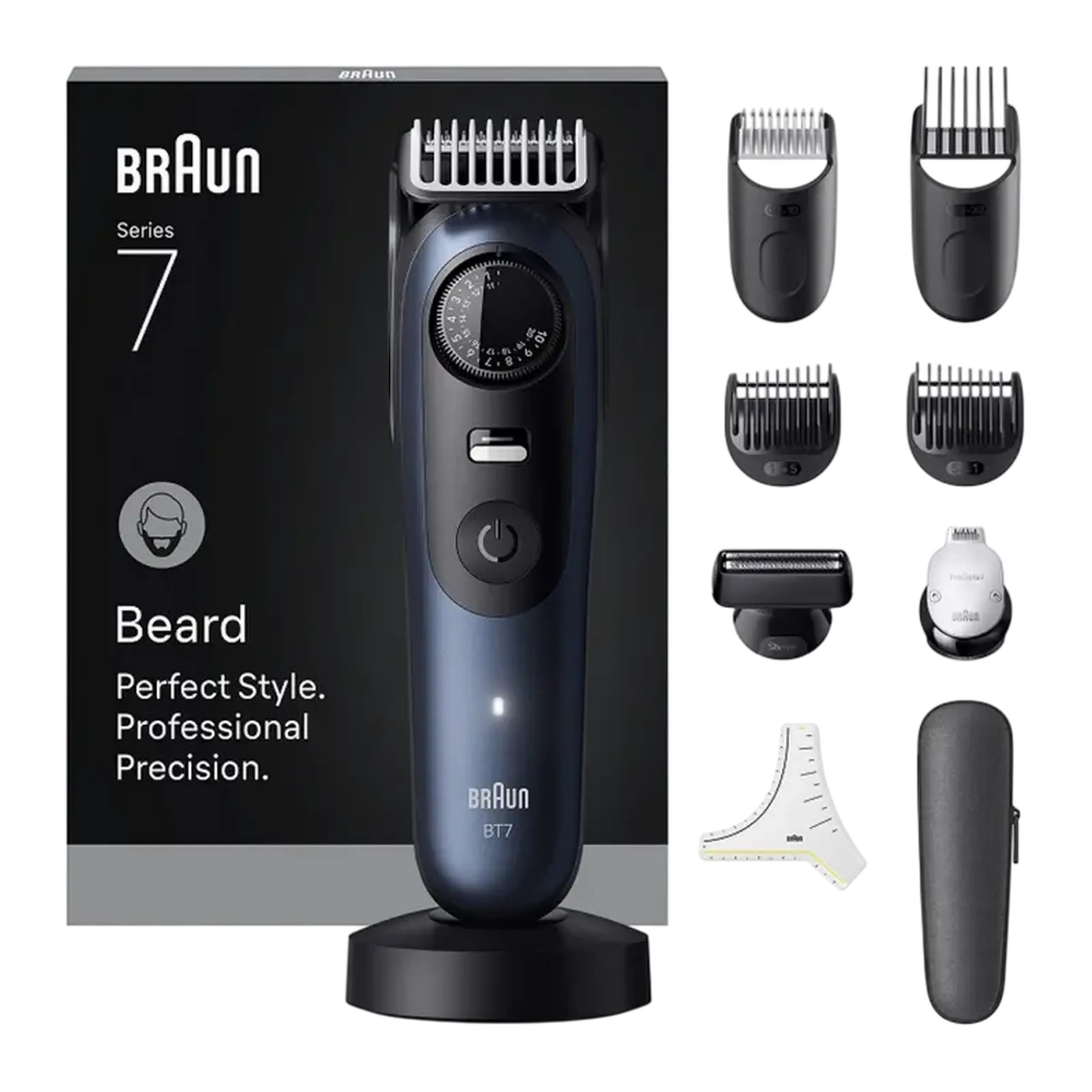 Trimmer pentru bărbați Braun BT7540, Albastru