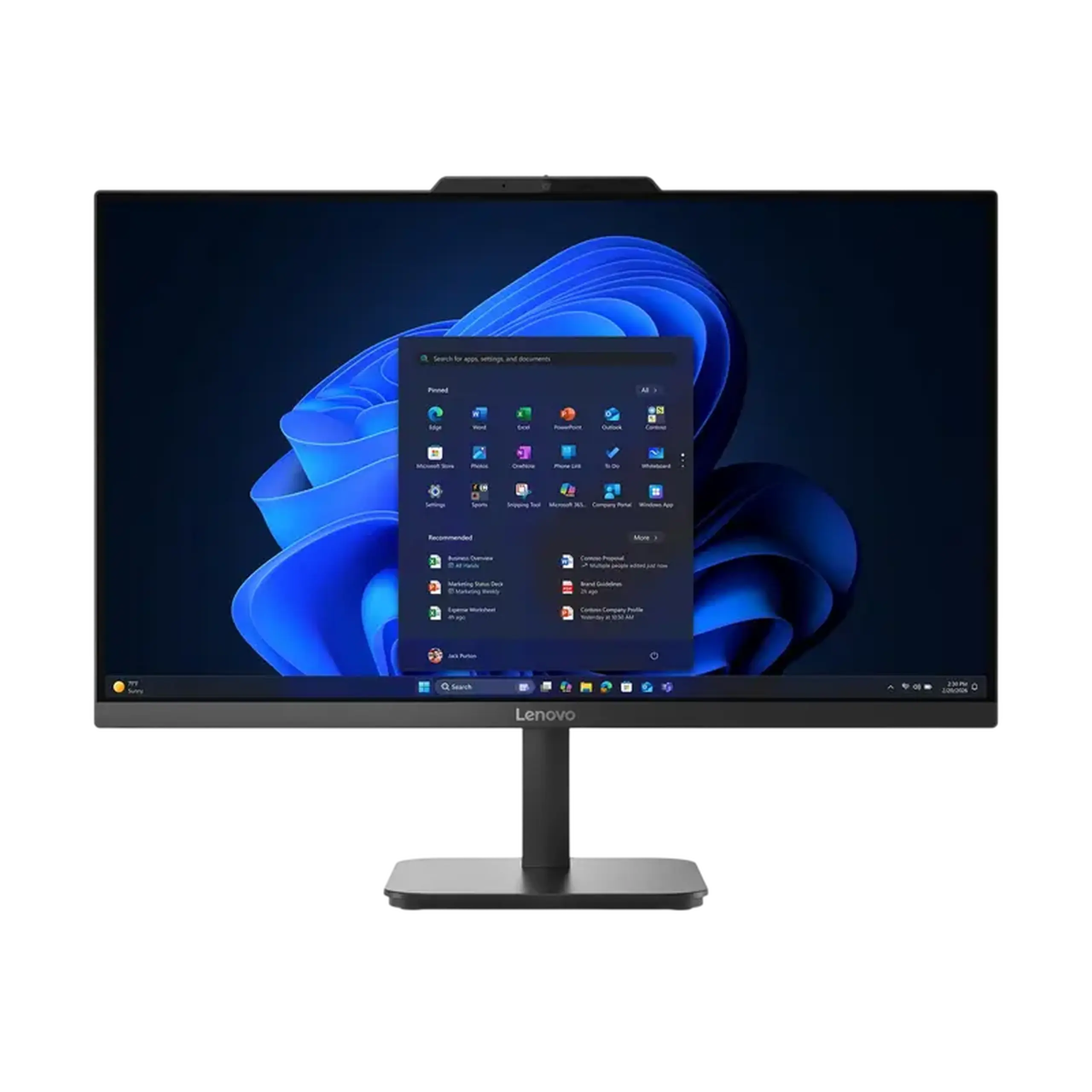 Computer All-in-One Lenovo V105, 23,8", AMD Ryzen 5 40, 16MB/512GB, Fără SO, Negru