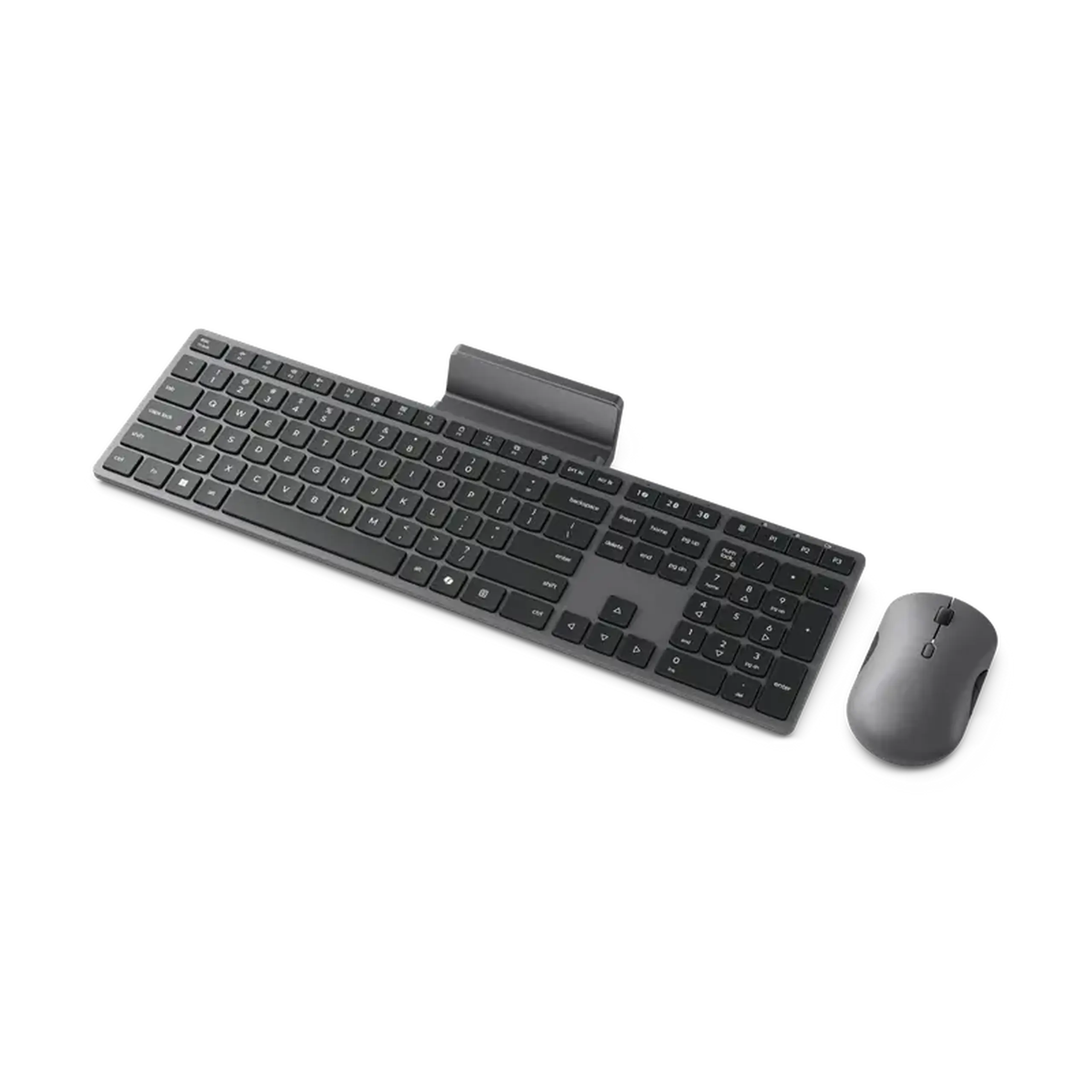 Set Tastatură + Mouse Lenovo 700, Fără fir, Luna Grey