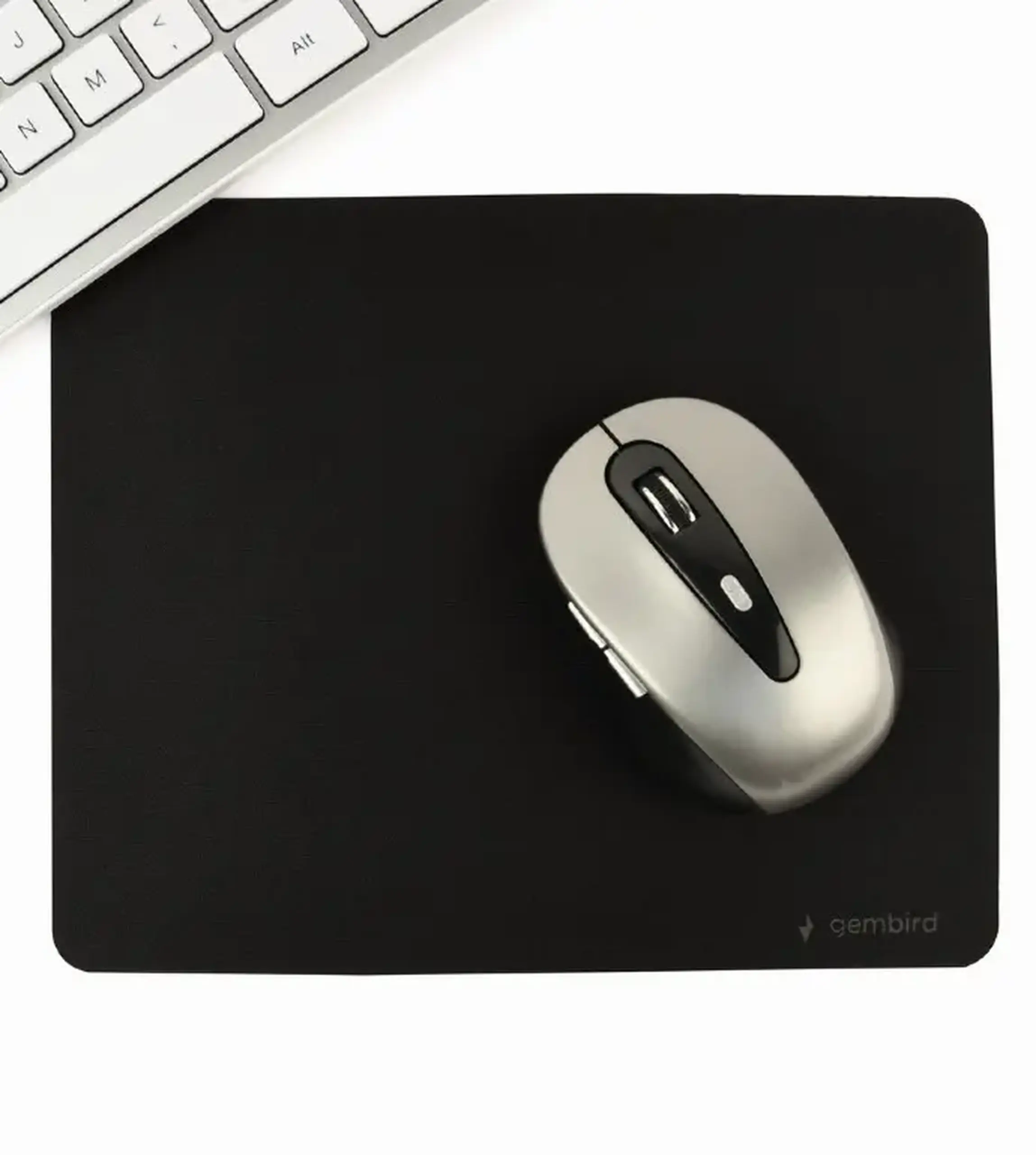 Mouse Pad Gembird MP-S-BK, 210mm x 180mm, Negru