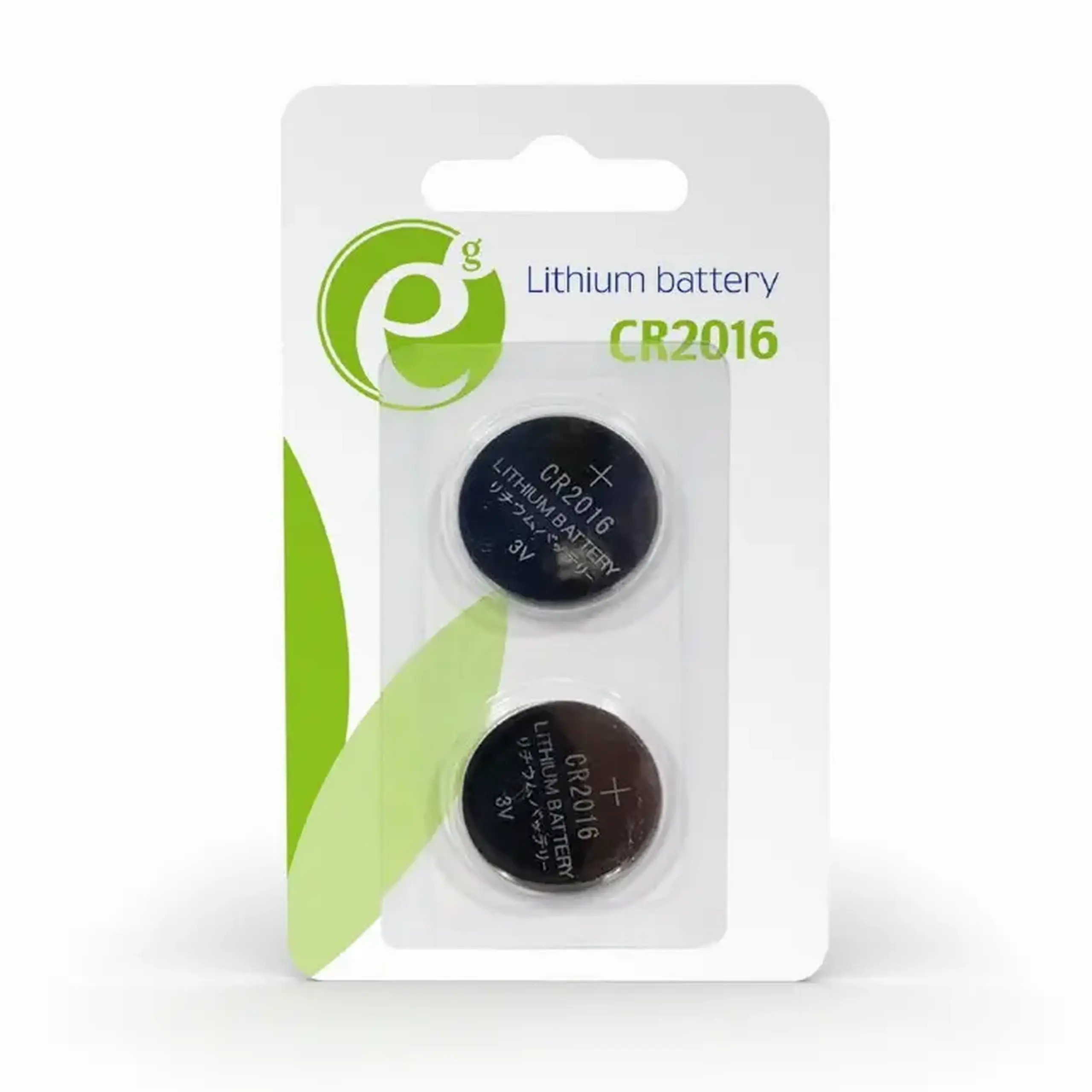 Baterii rotunde Energenie EG-BA-CR2016-01, CR2016, 80mAh, 2buc.