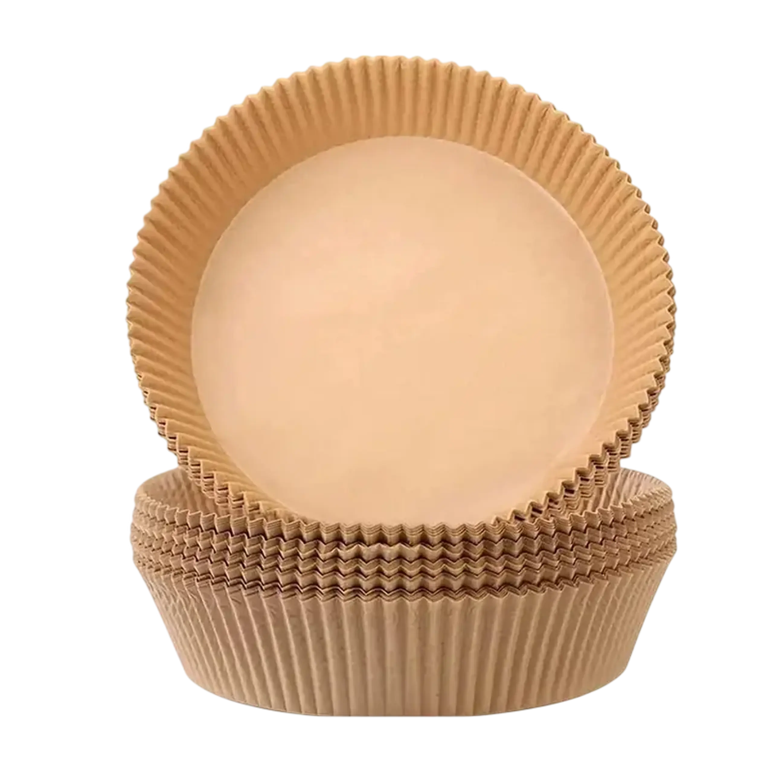 Hârtia de copt Papro Round Air Fryer Paper, Bej