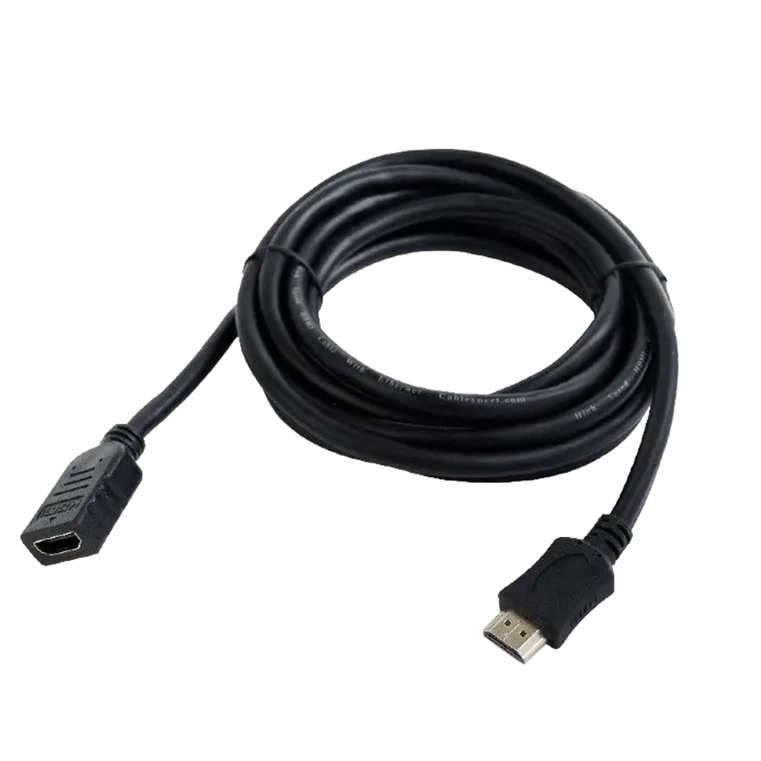 Cablu Video Cablexpert CC-HDMI4X-0.5M, HDMI (M) - HDMI (F), 0,5m, Negru