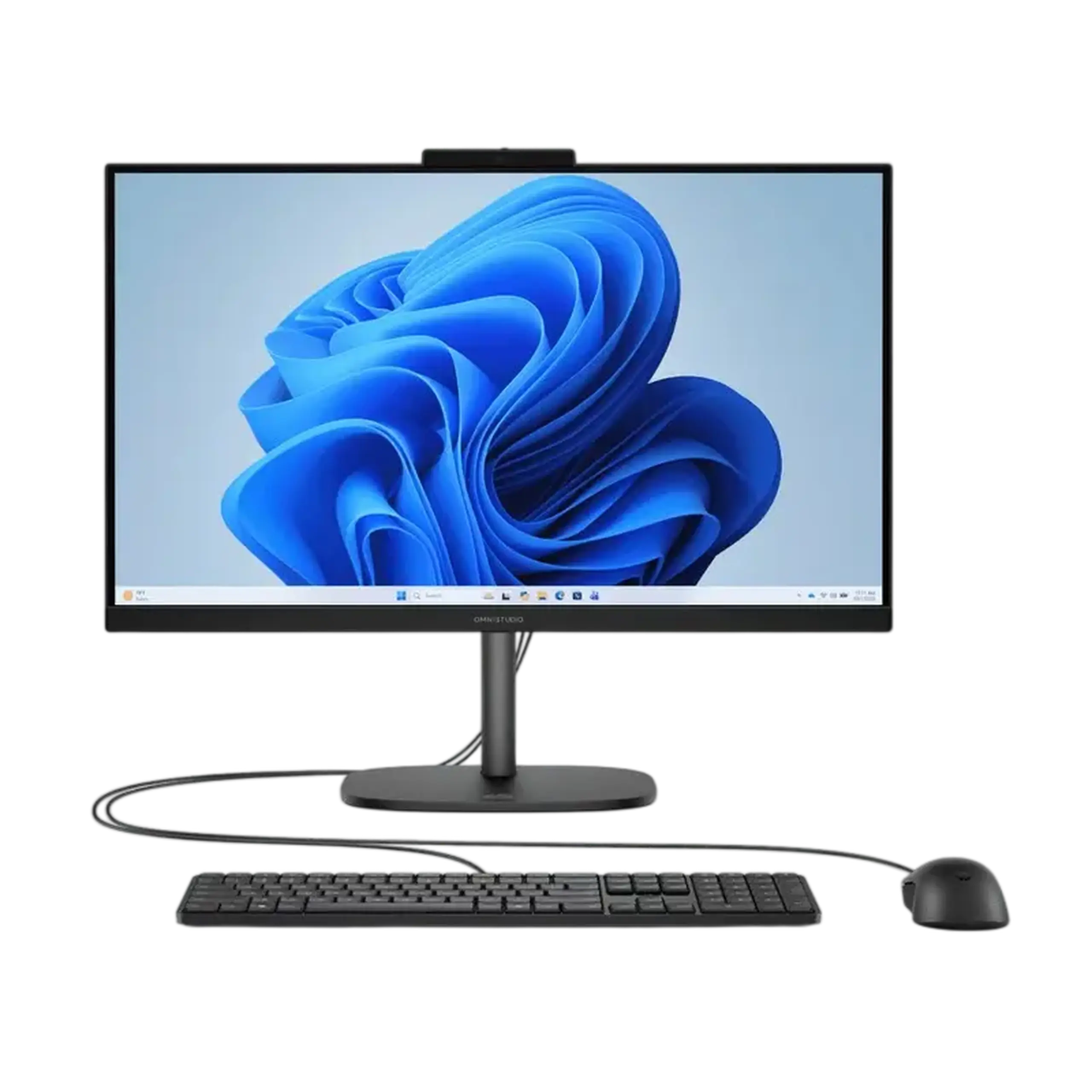 Computer All-in-One HP OmniStudio 24-cu0099ci, 23,8", Intel Core 5 120U, 12GB/512GB, FreeDOS, Negru