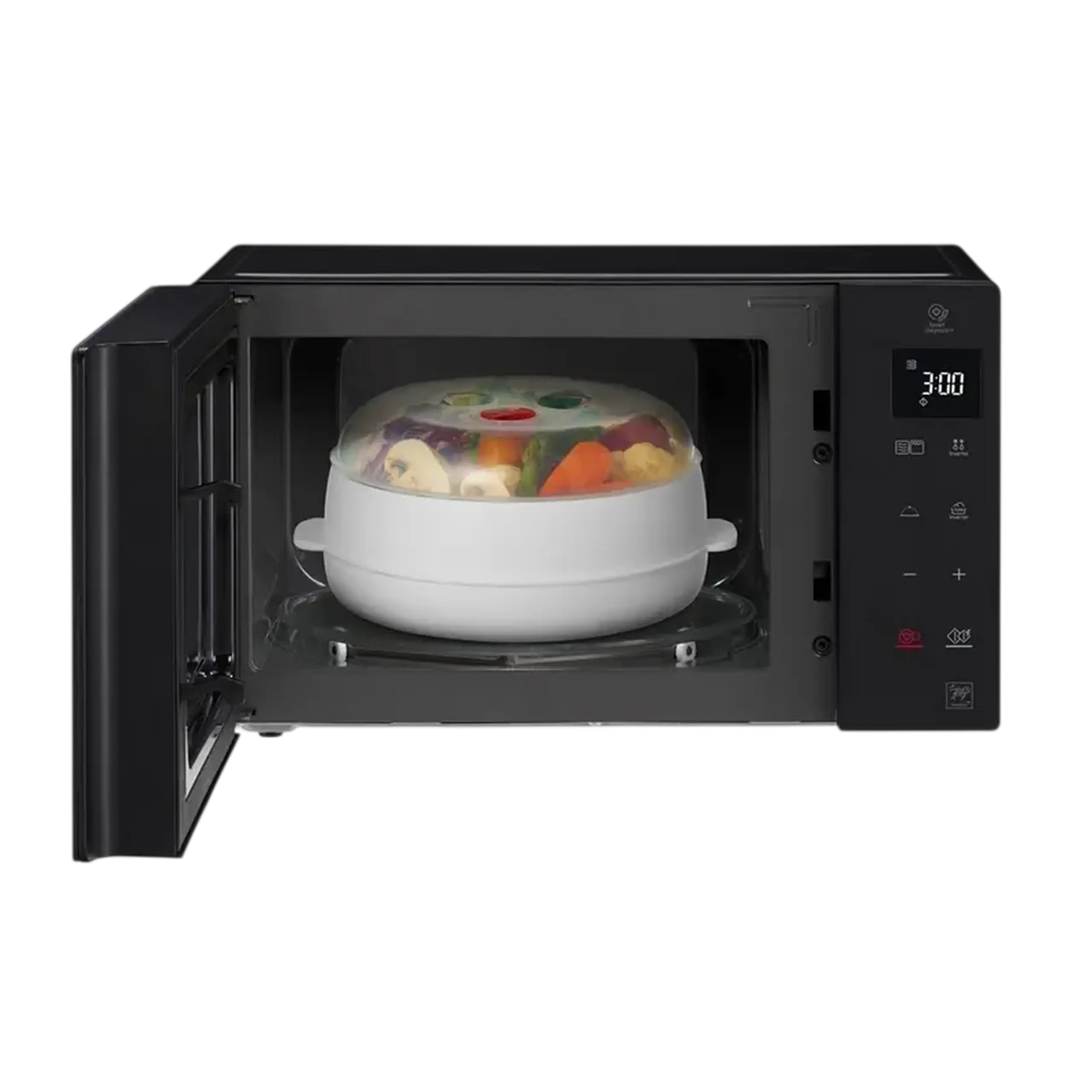 Cuptor cu microunde LG MH6535GDS, Negru