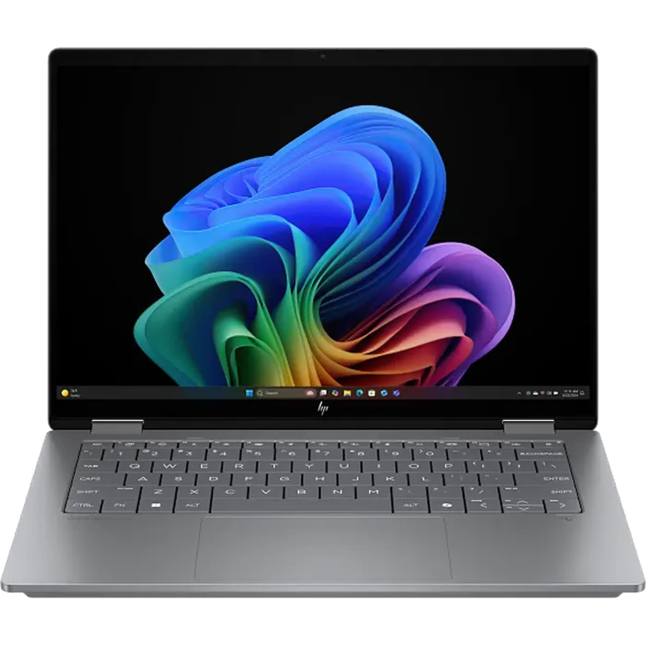 Laptop 14" HP OmniBook X Flip Next Gen AI 14, Meteor Silver, AMD Ryzen AI 7 350, 32GB/1024GB, Windows 11 Home