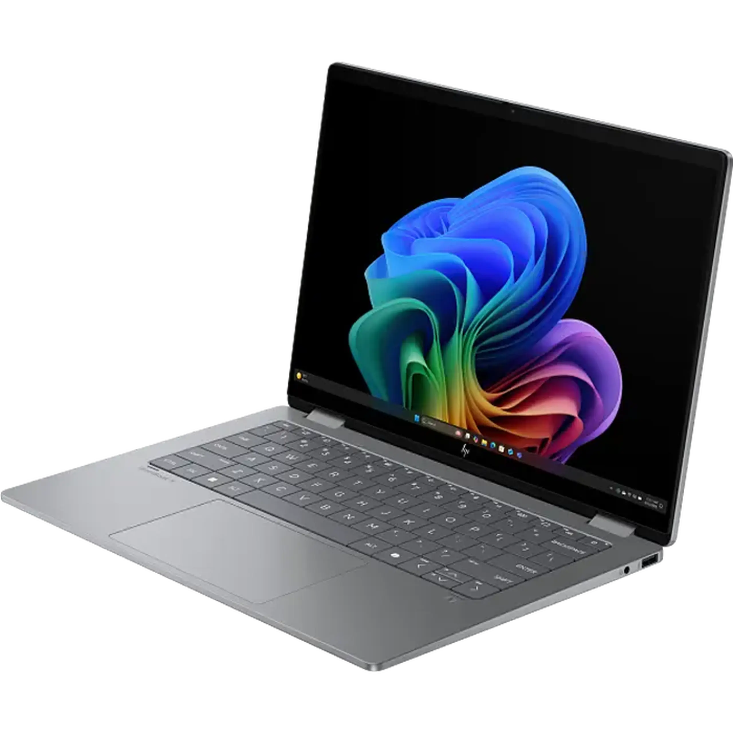 Laptop 14" HP OmniBook X Flip Next Gen AI 14, Meteor Silver, AMD Ryzen AI 7 350, 32GB/1024GB, Windows 11 Home