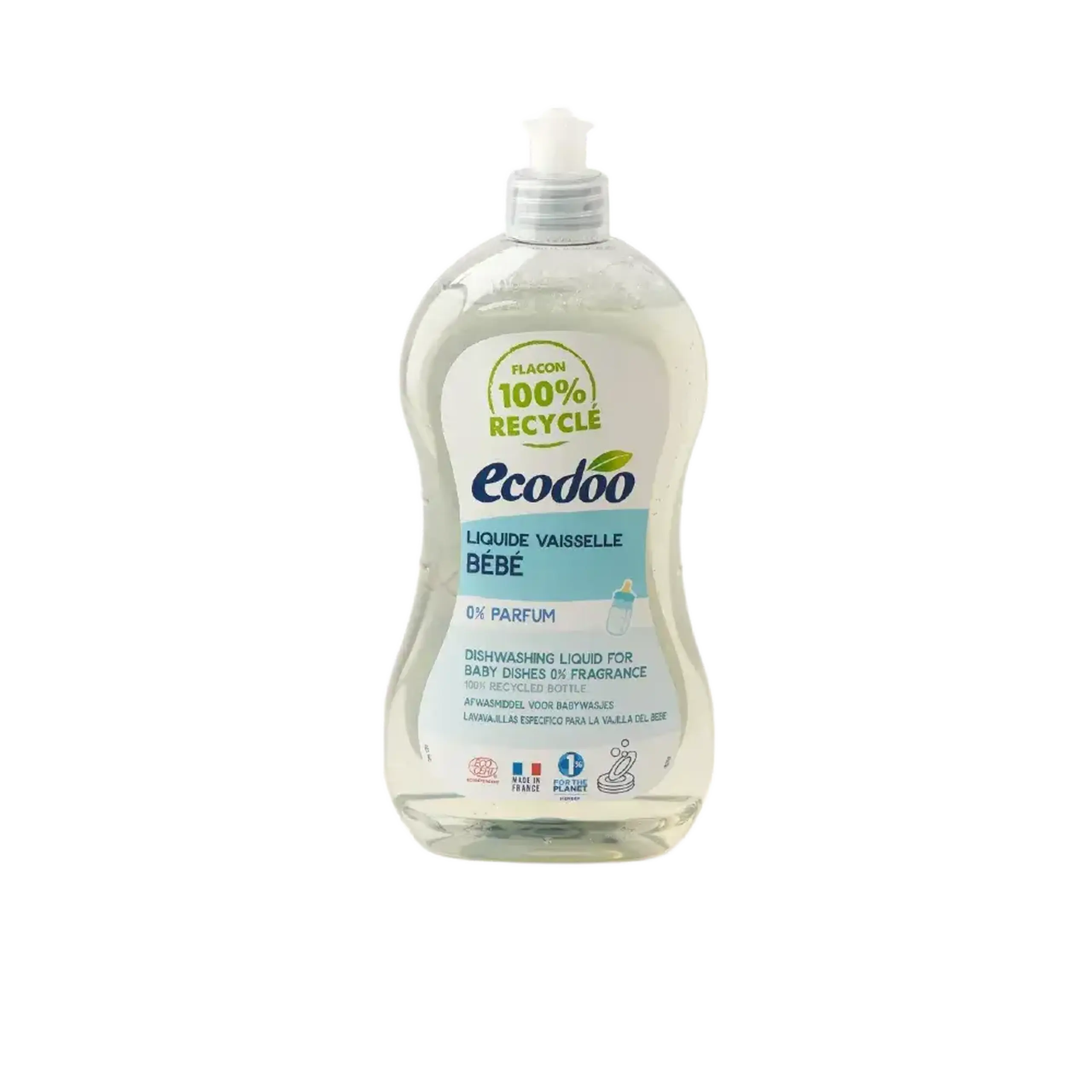 Detergent Eco Hipoalergenic pentru Biberoane și Vesela Bebelușului | Ecodoo 500 ml