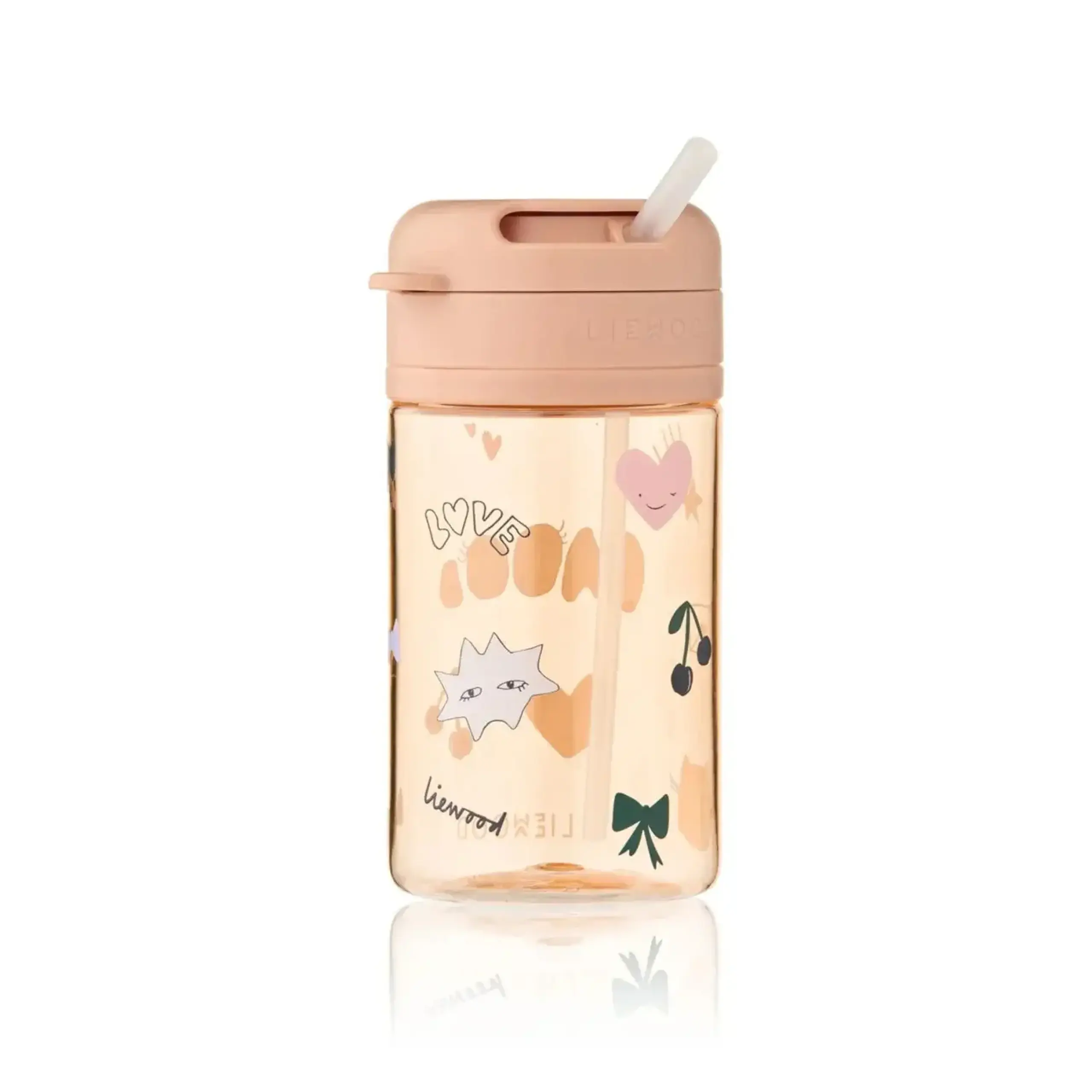 Cană PAVIA din Tritan cu pai Mood, 500 ml — Liewood
