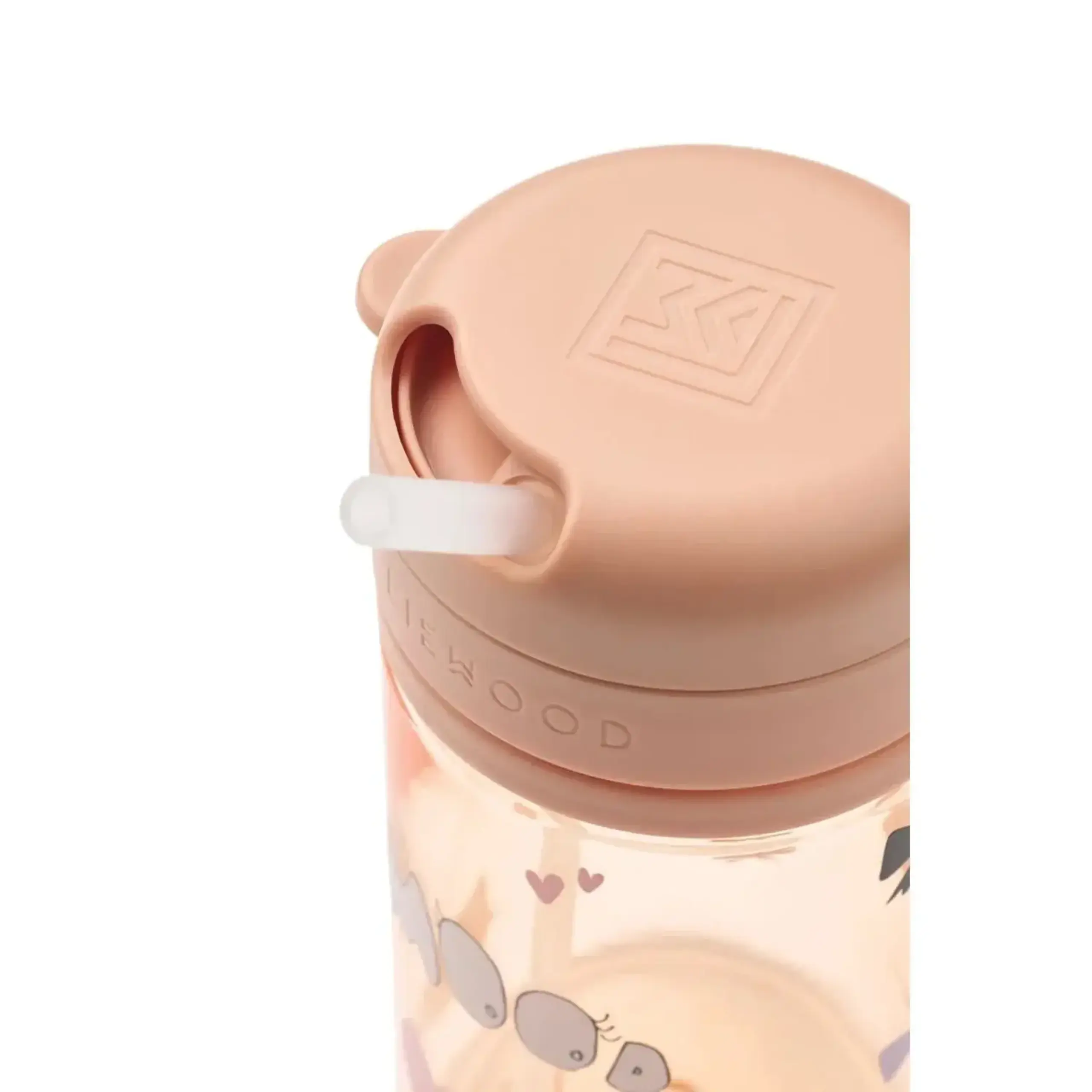 Cană PAVIA din Tritan cu pai Mood, 500 ml — Liewood