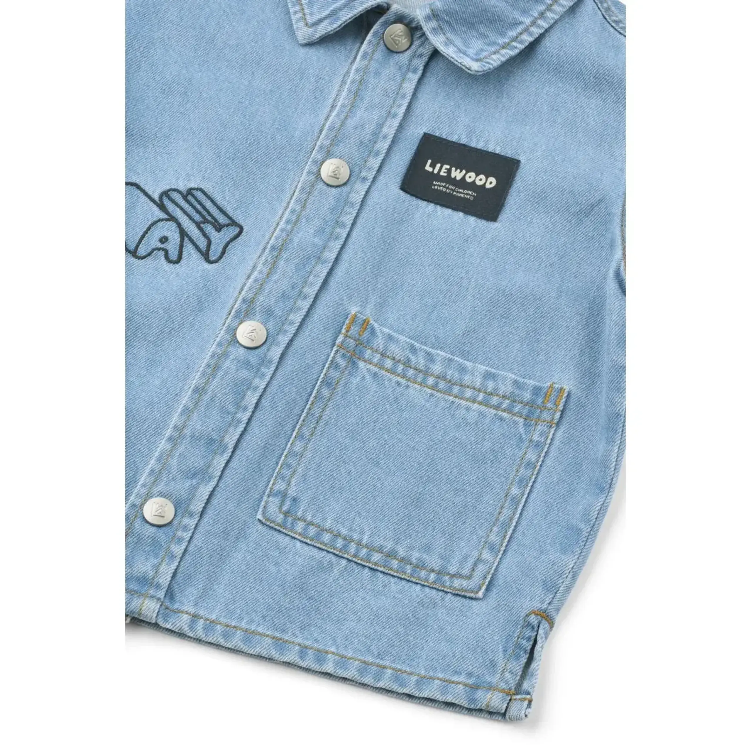 Jachetă din denim pentru copii „Play” — Liewood - 104 (4 ani)