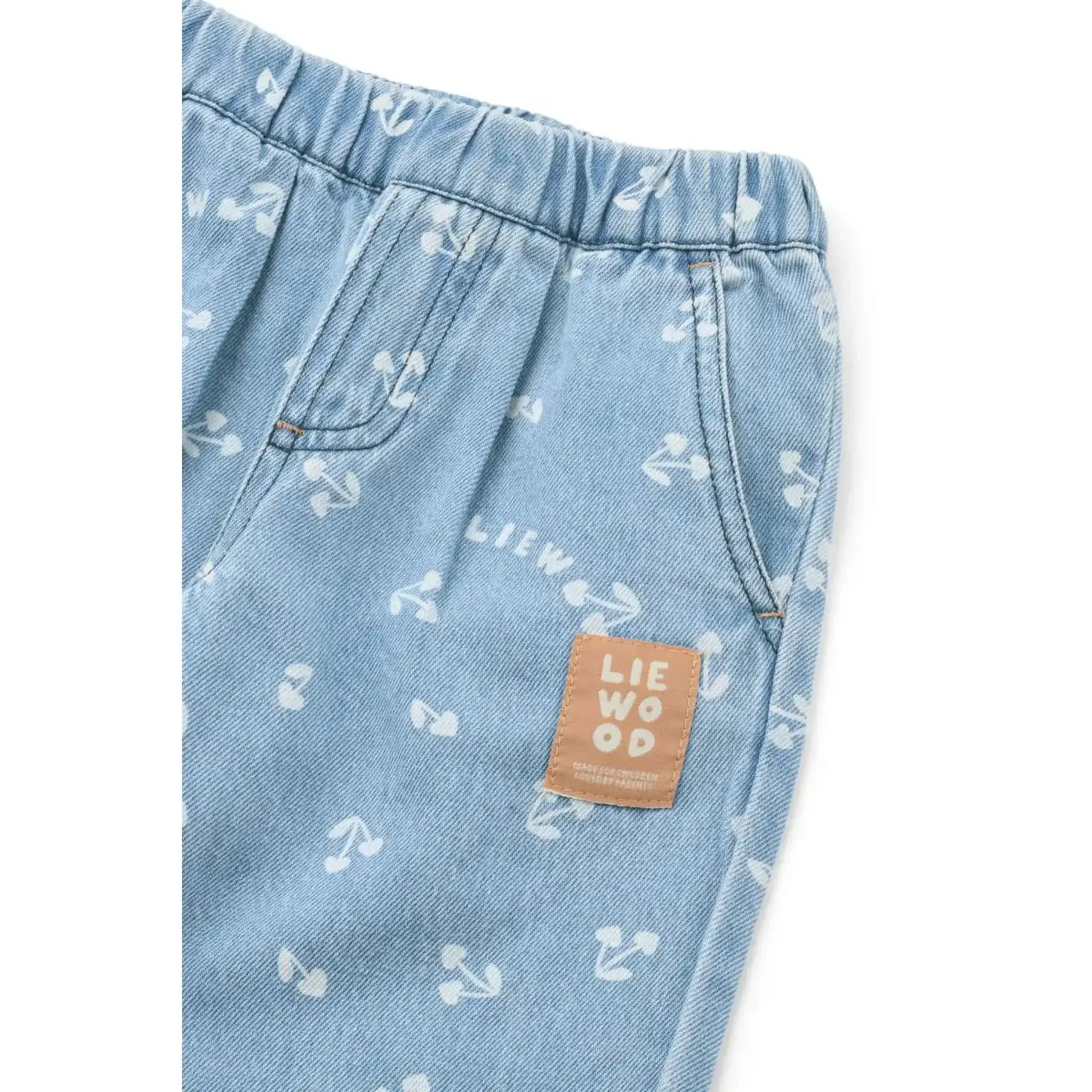 Pantaloni denim Borris Cherry Heart — Liewood - 98 (3 ani)
