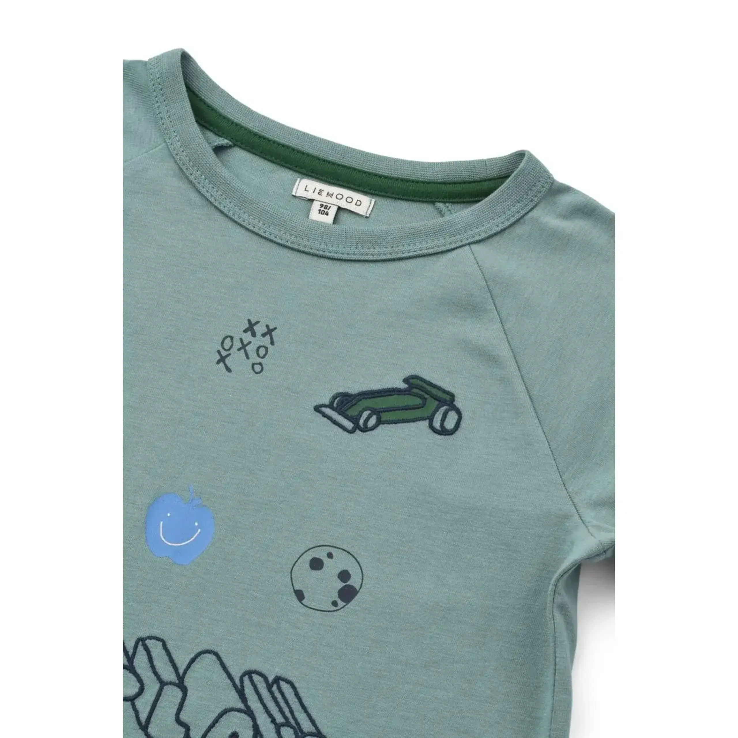 Tricou din bumbac Brodie „Play” — Liewood - 86/92 (18-24 luni)