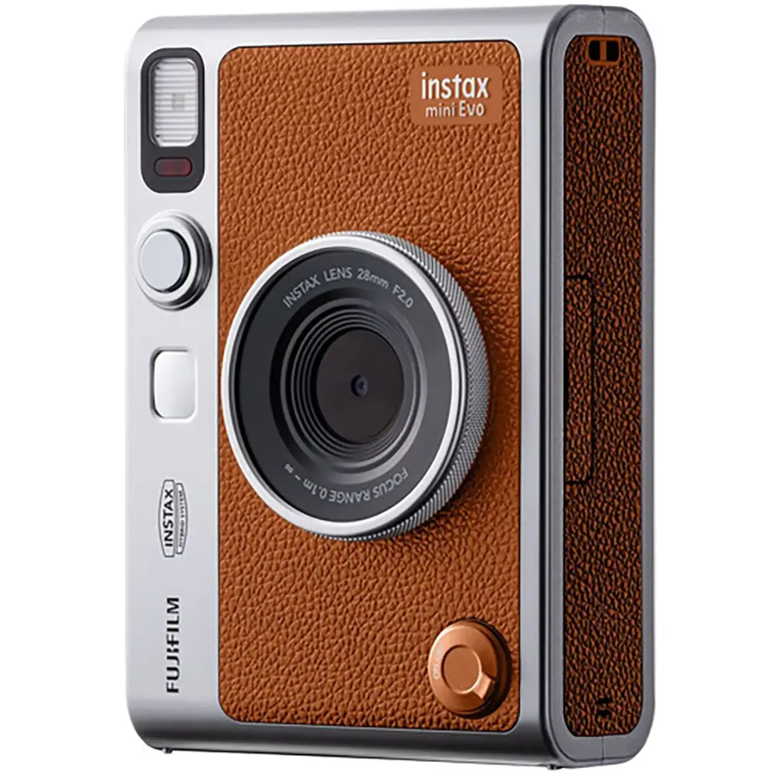 Aparat foto instant Fujifilm Instax Mini Evo Brown