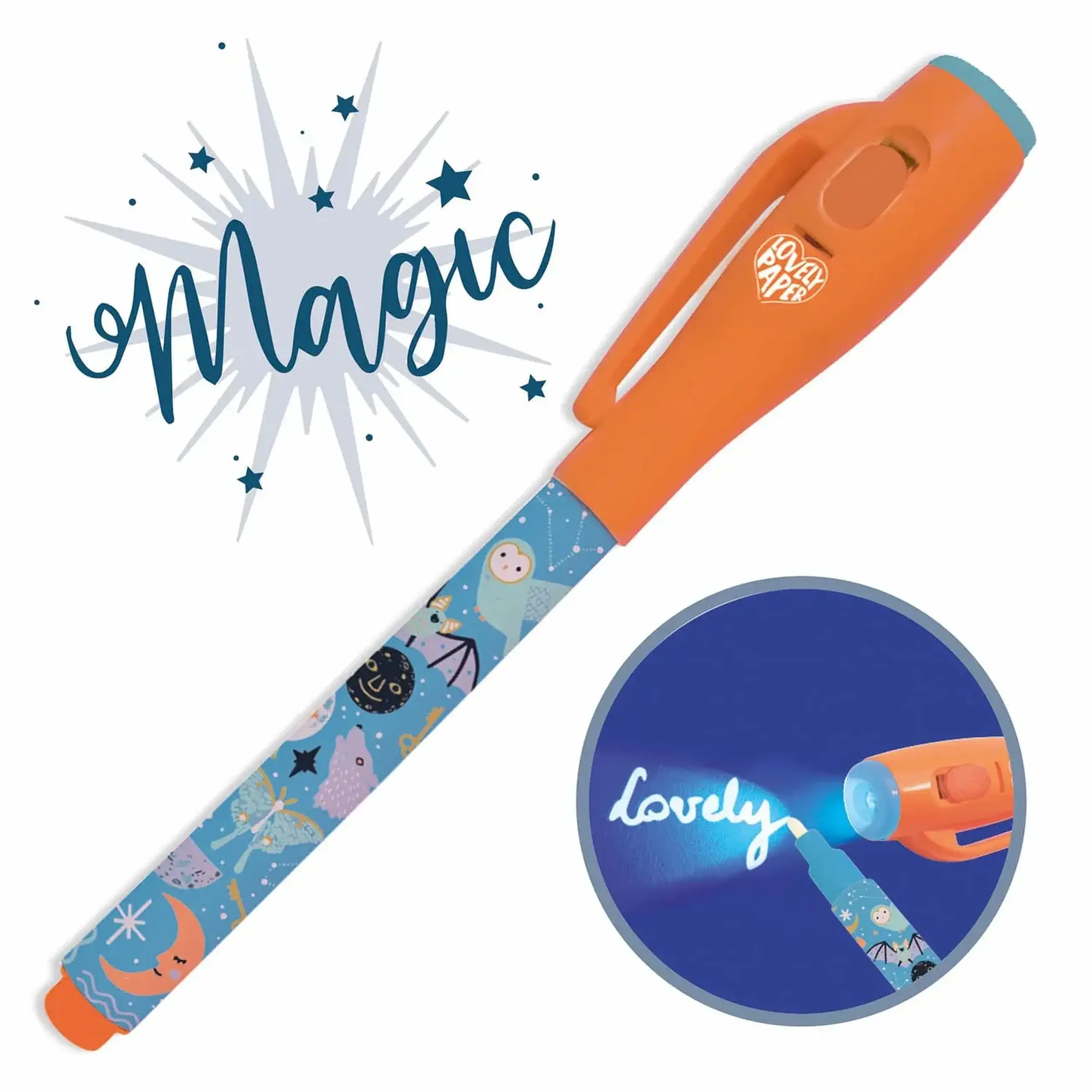 Stilou magic UV, model la alegere — Djeco - Stilou Magic Lucille