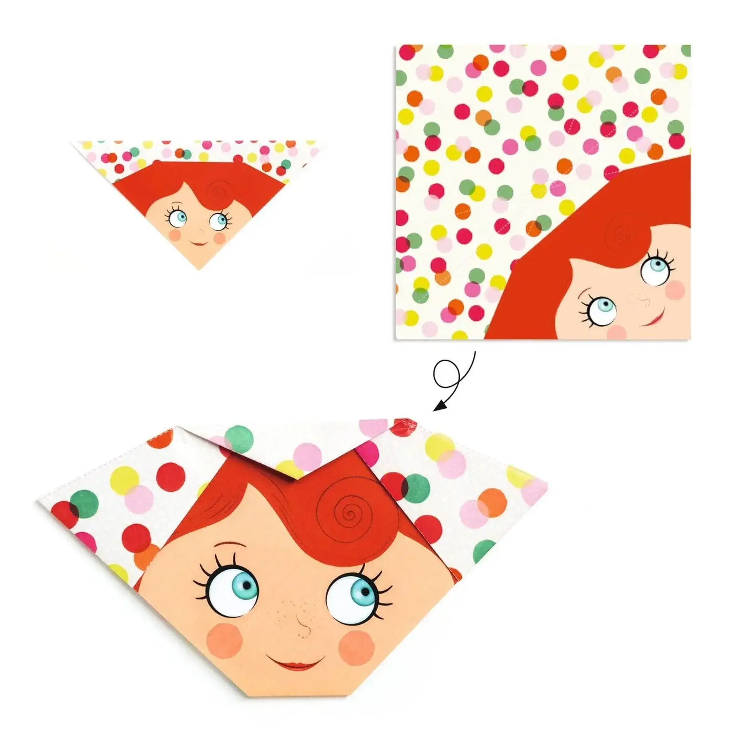 Origami „Chipuri haioase” — Djeco