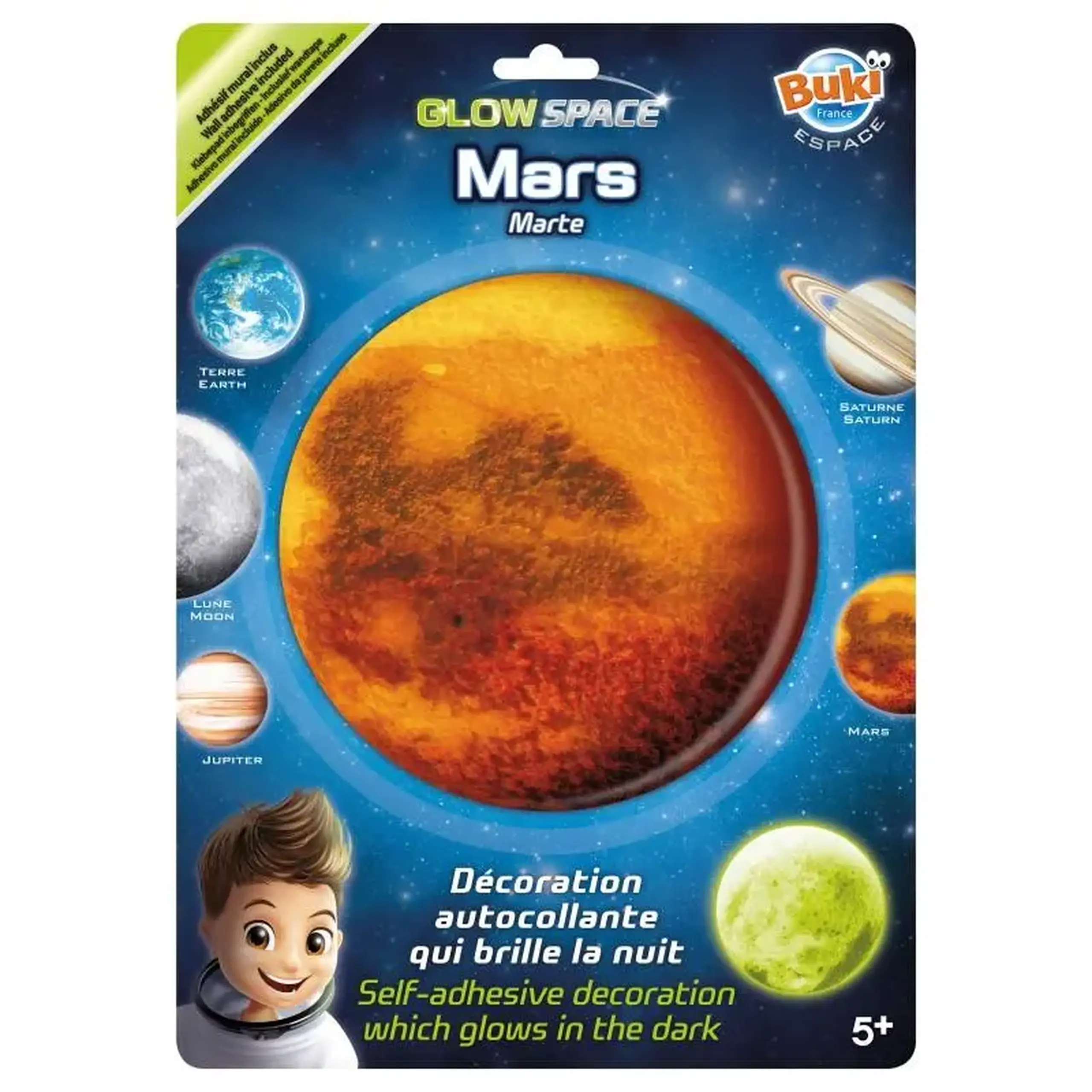 Decorațiuni fosforescente Spațiu — Buki - Mars